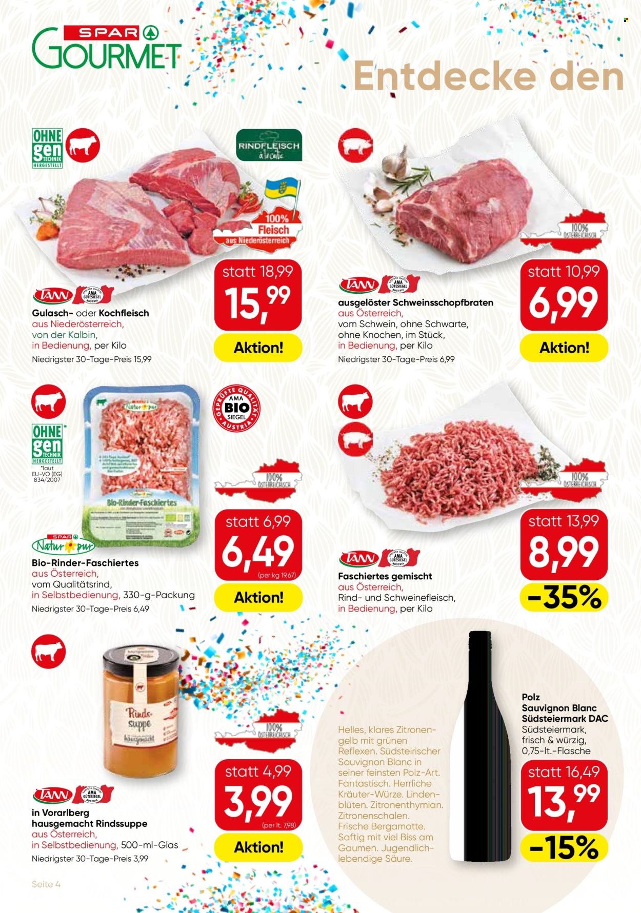 SPAR Flugblatt - Gourmet