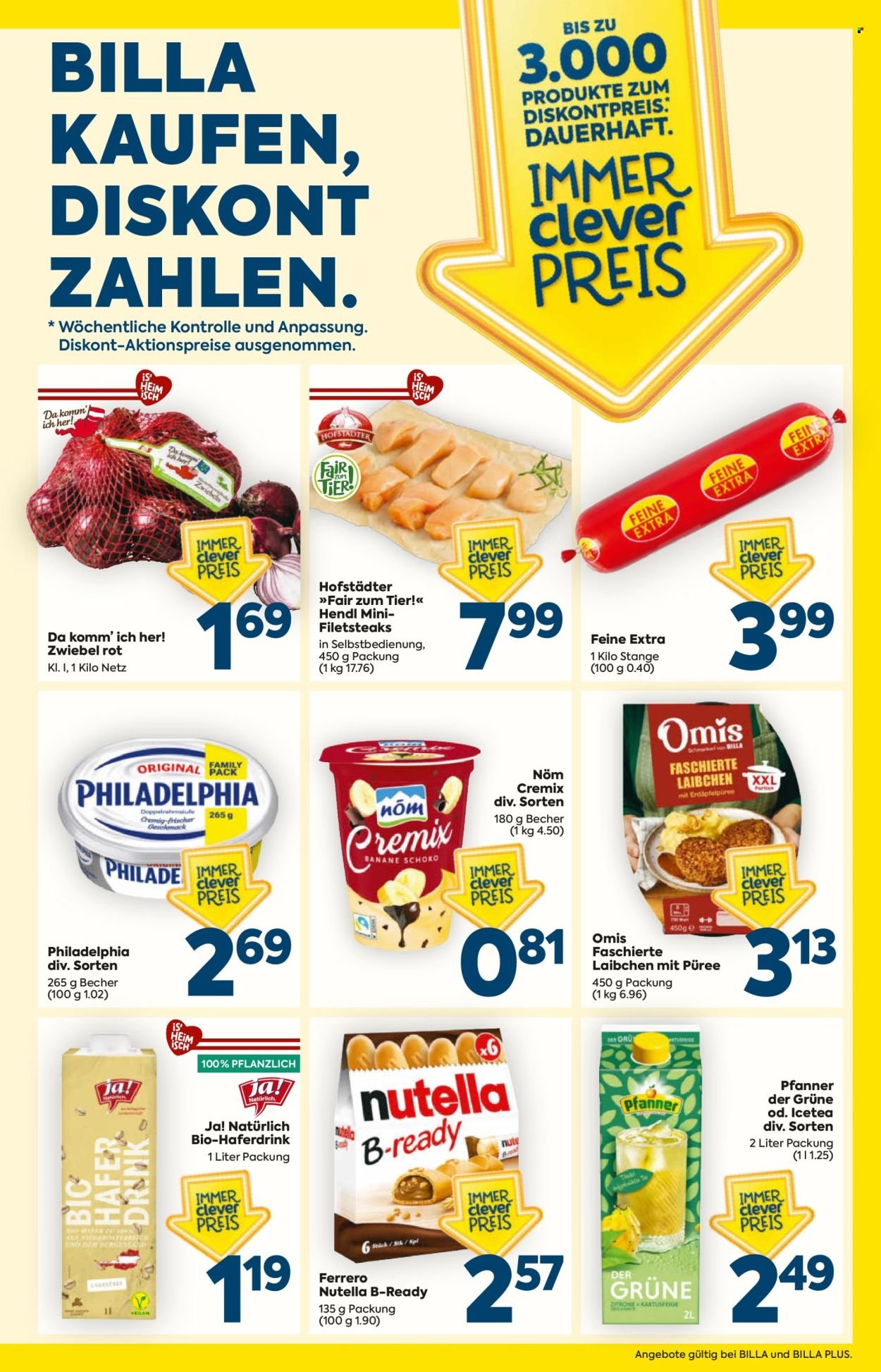 BILLA Flugblatt - Ab Donnerstag, 29.10.2026