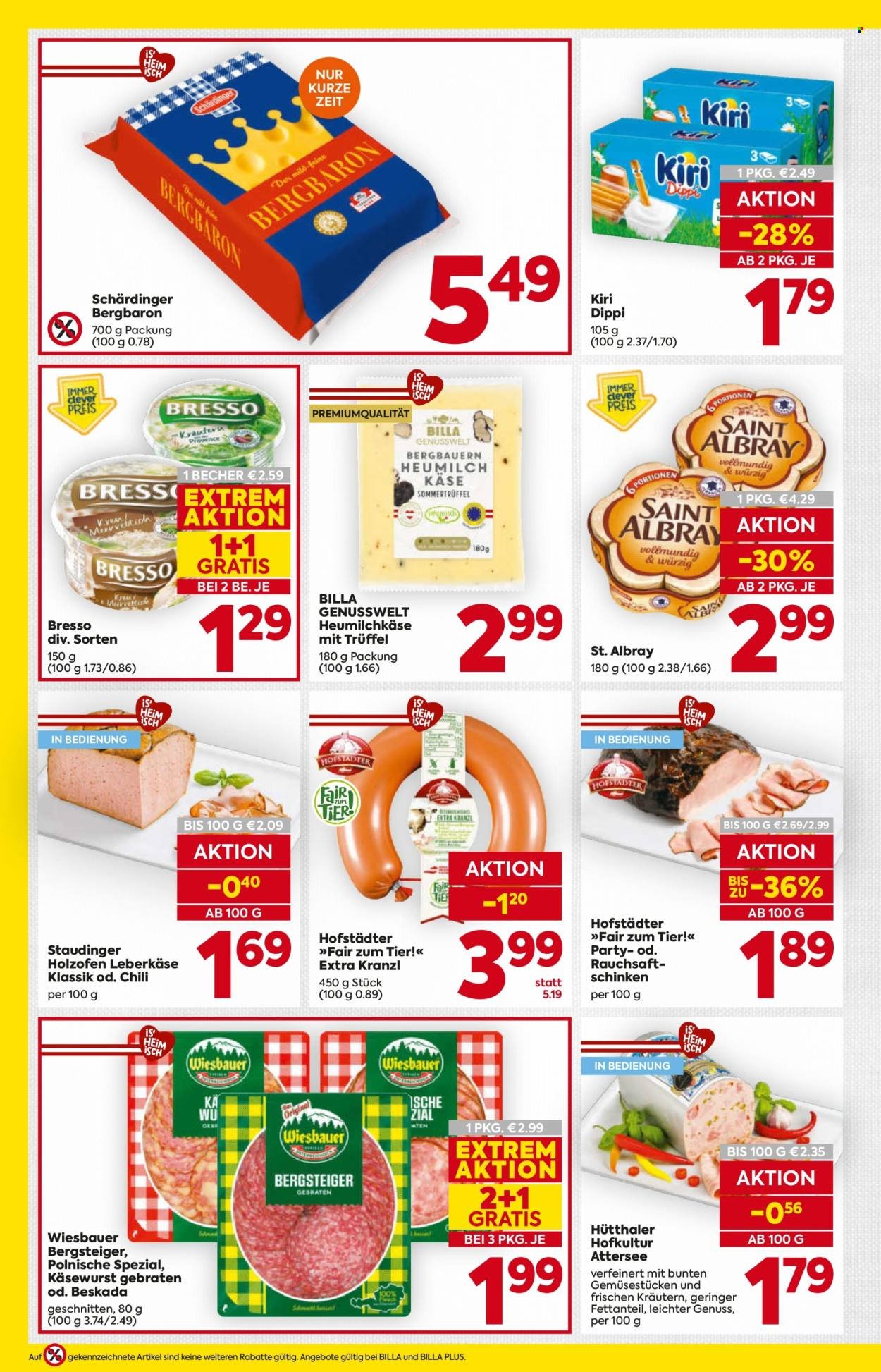 BILLA Flugblatt - Ab Donnerstag, 29.10.2026