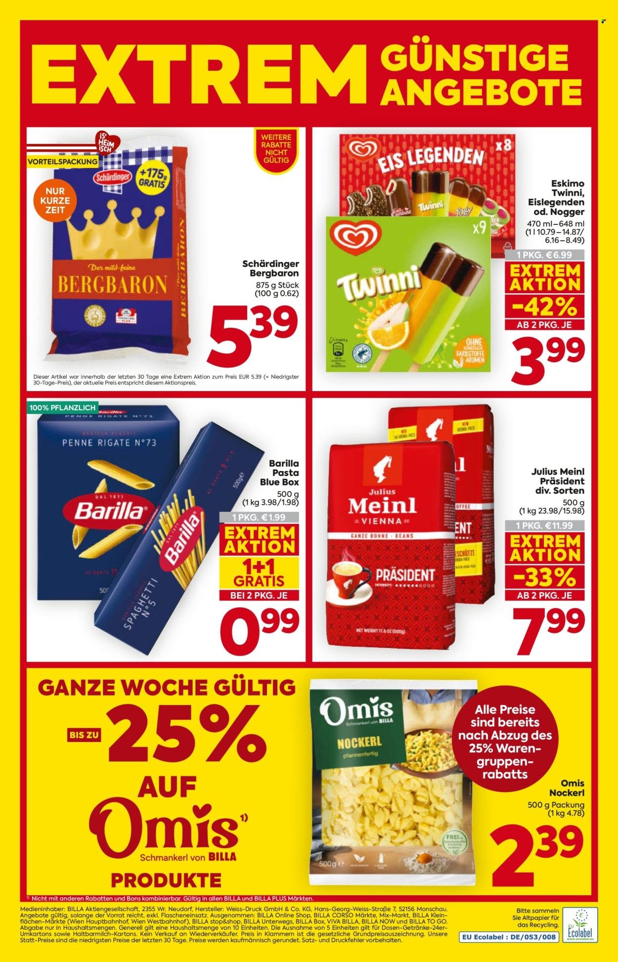 BILLA Flugblatt - Ab Mittwoch, 13.5.2026