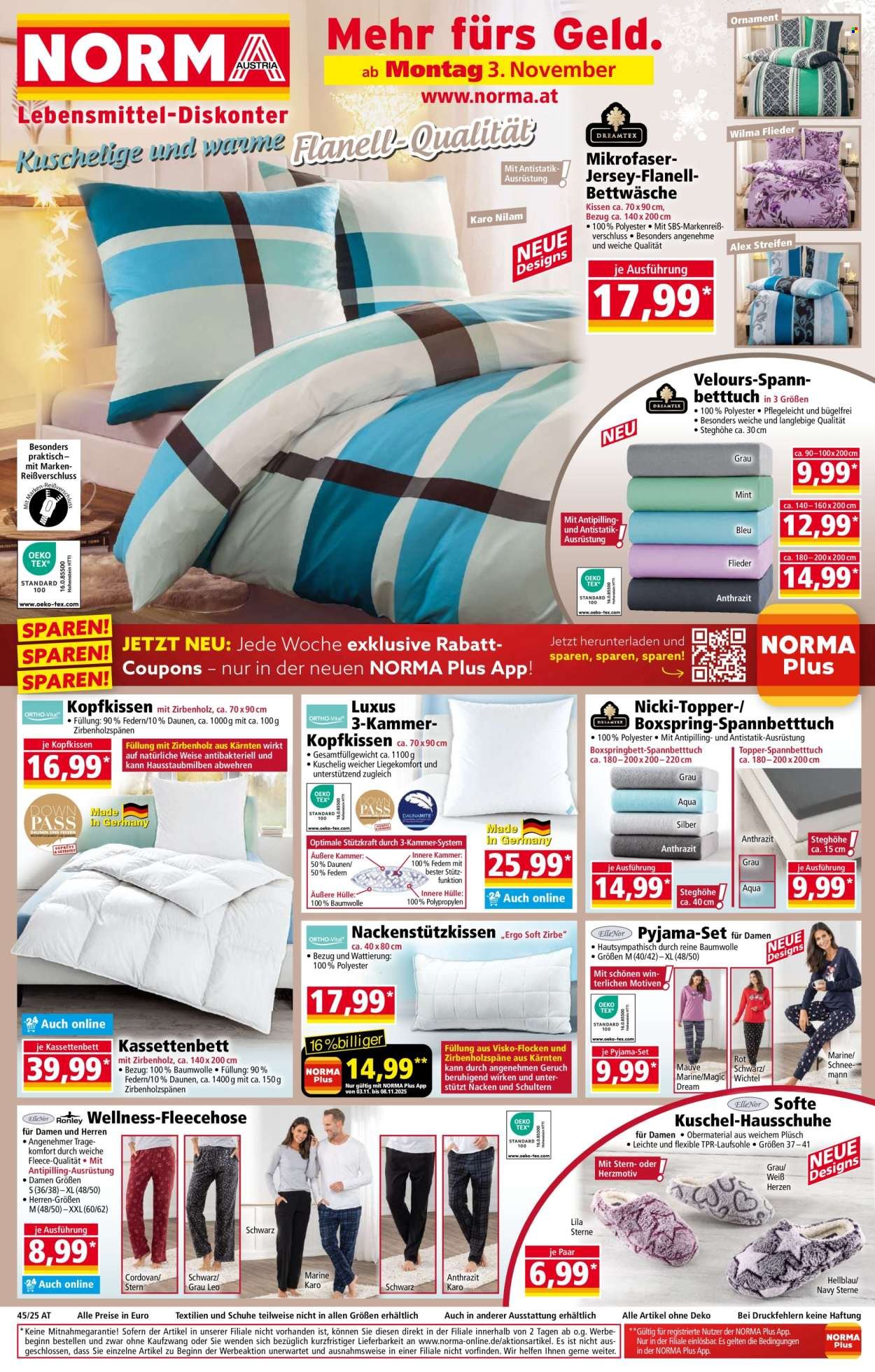 NORMA Flugblatt - Ab Montag, 3.11.2025