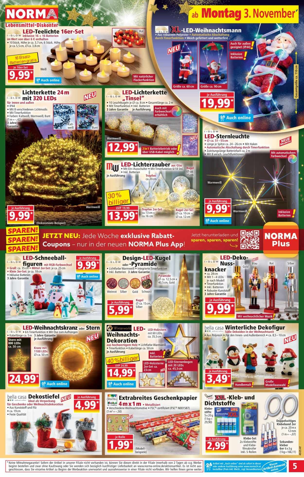 NORMA Flugblatt - Ab Montag, 3.11.2025
