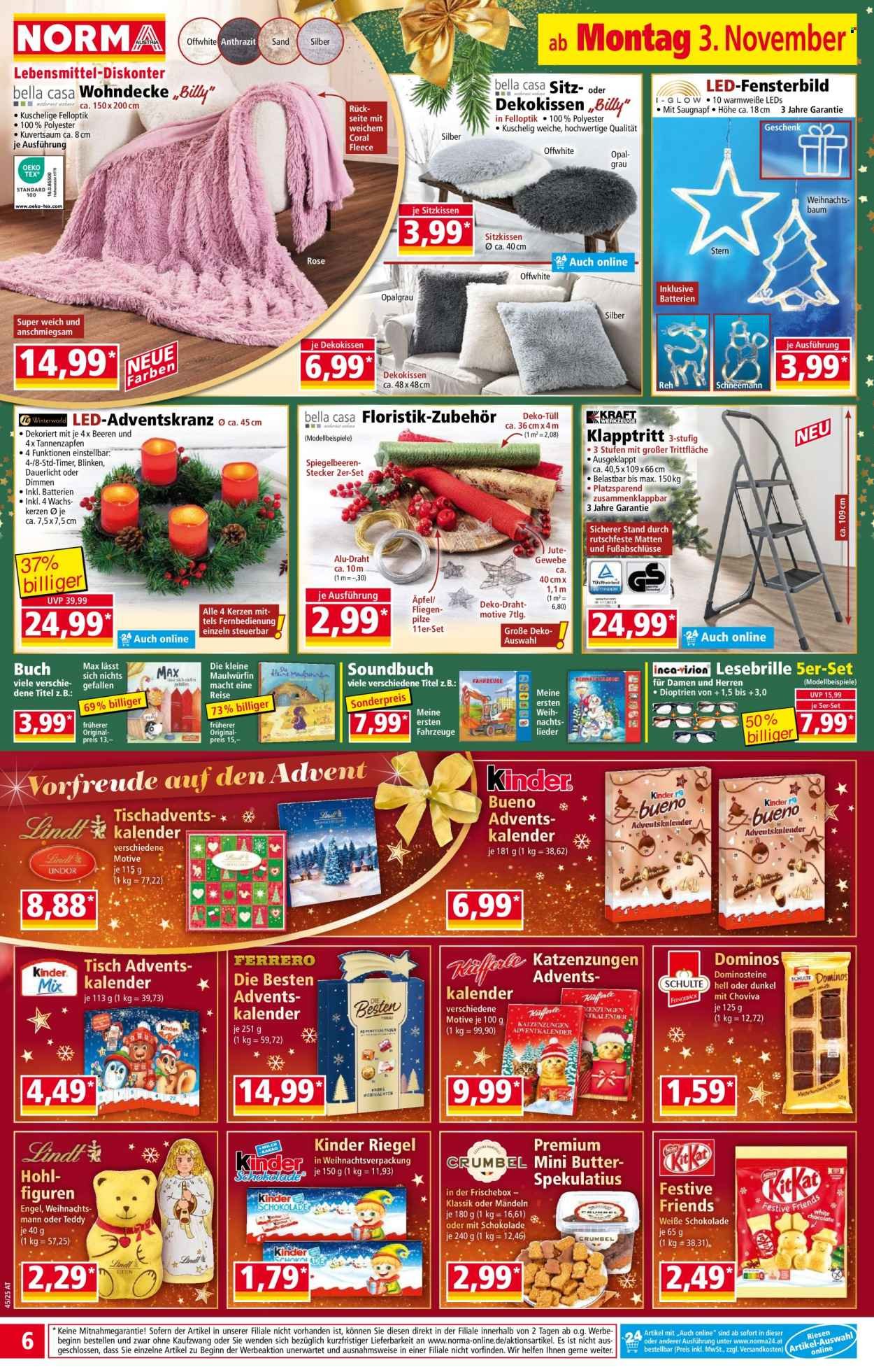 NORMA Flugblatt - Ab Montag, 3.11.2025