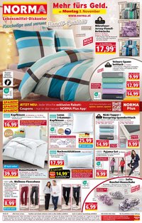 NORMA Flugblatt - Ab Montag, 3.11.2025