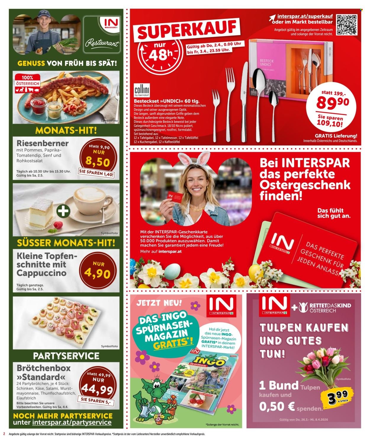 INTERSPAR Flugblatt - KW 14 - Wien