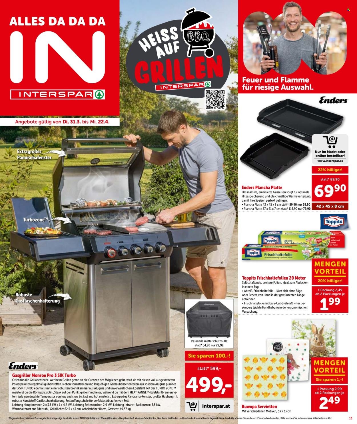INTERSPAR Flugblatt - KW 14 - Wien