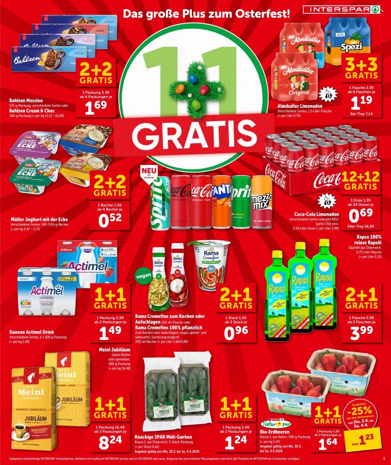 INTERSPAR Flugblatt - KW 14 - Wien