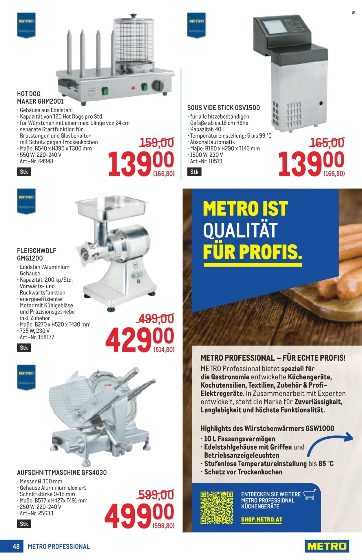 METRO Flugblatt - Metro Profi