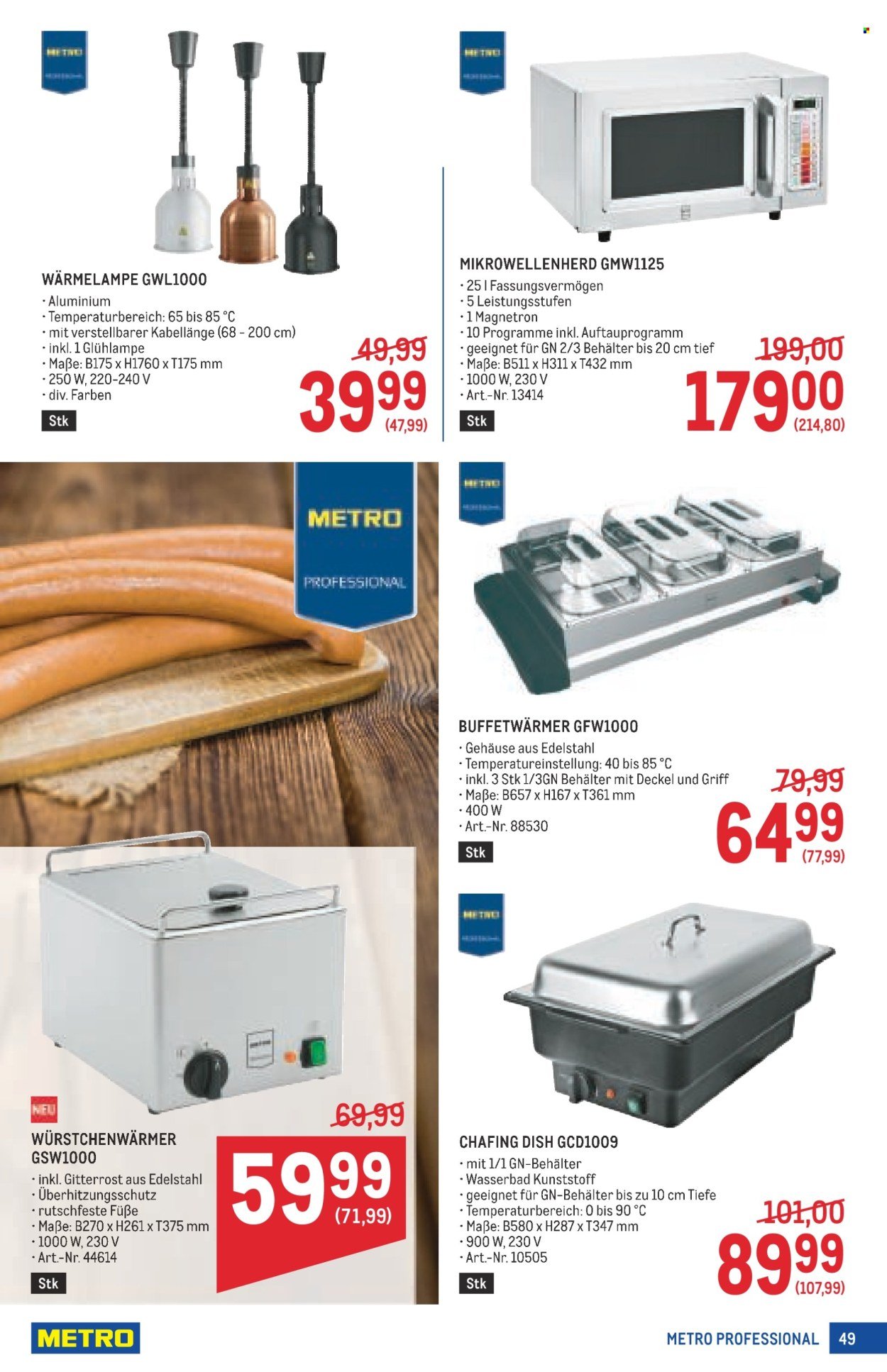 METRO Flugblatt - Metro Profi