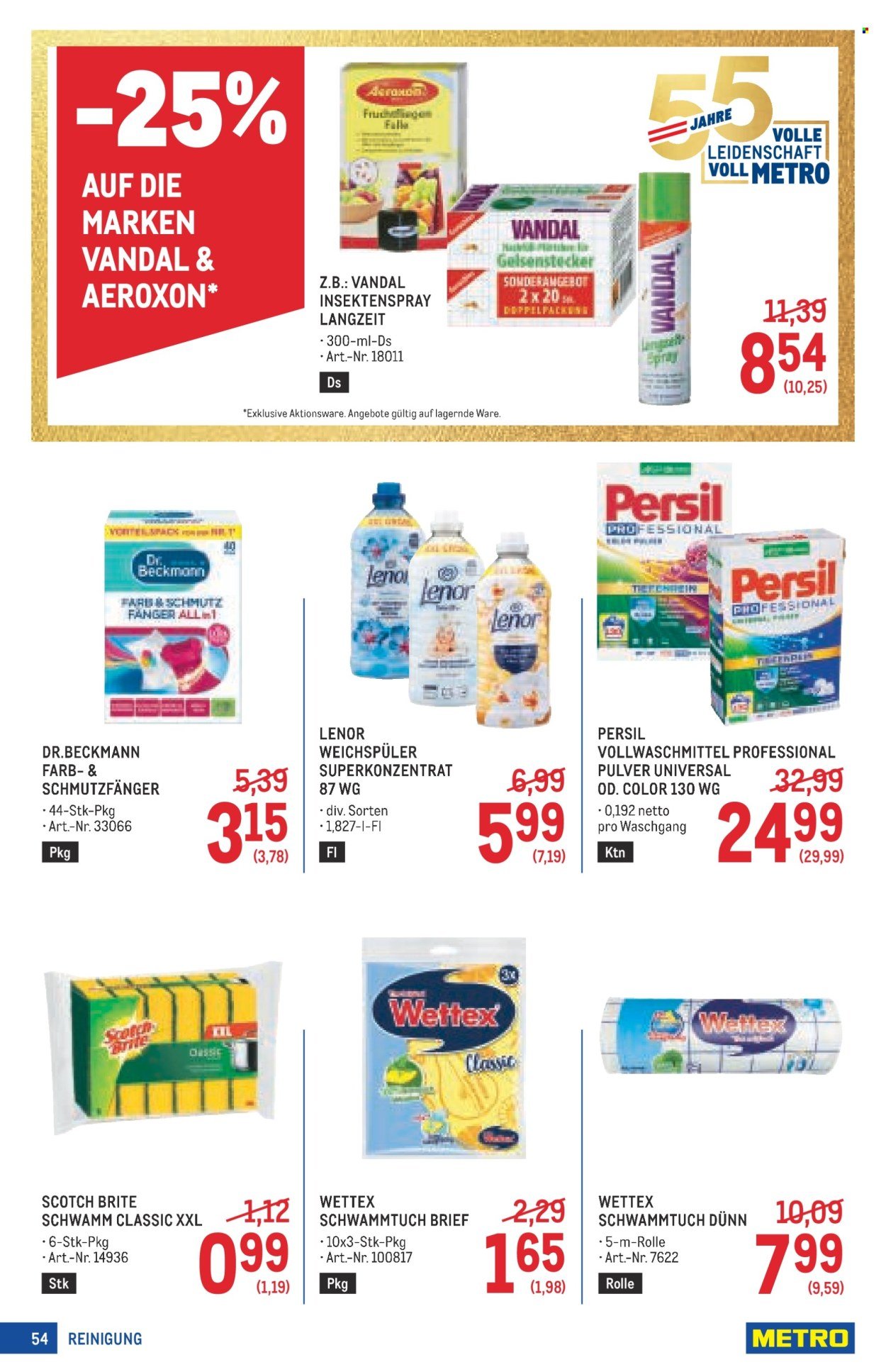 METRO Flugblatt - Metro Profi