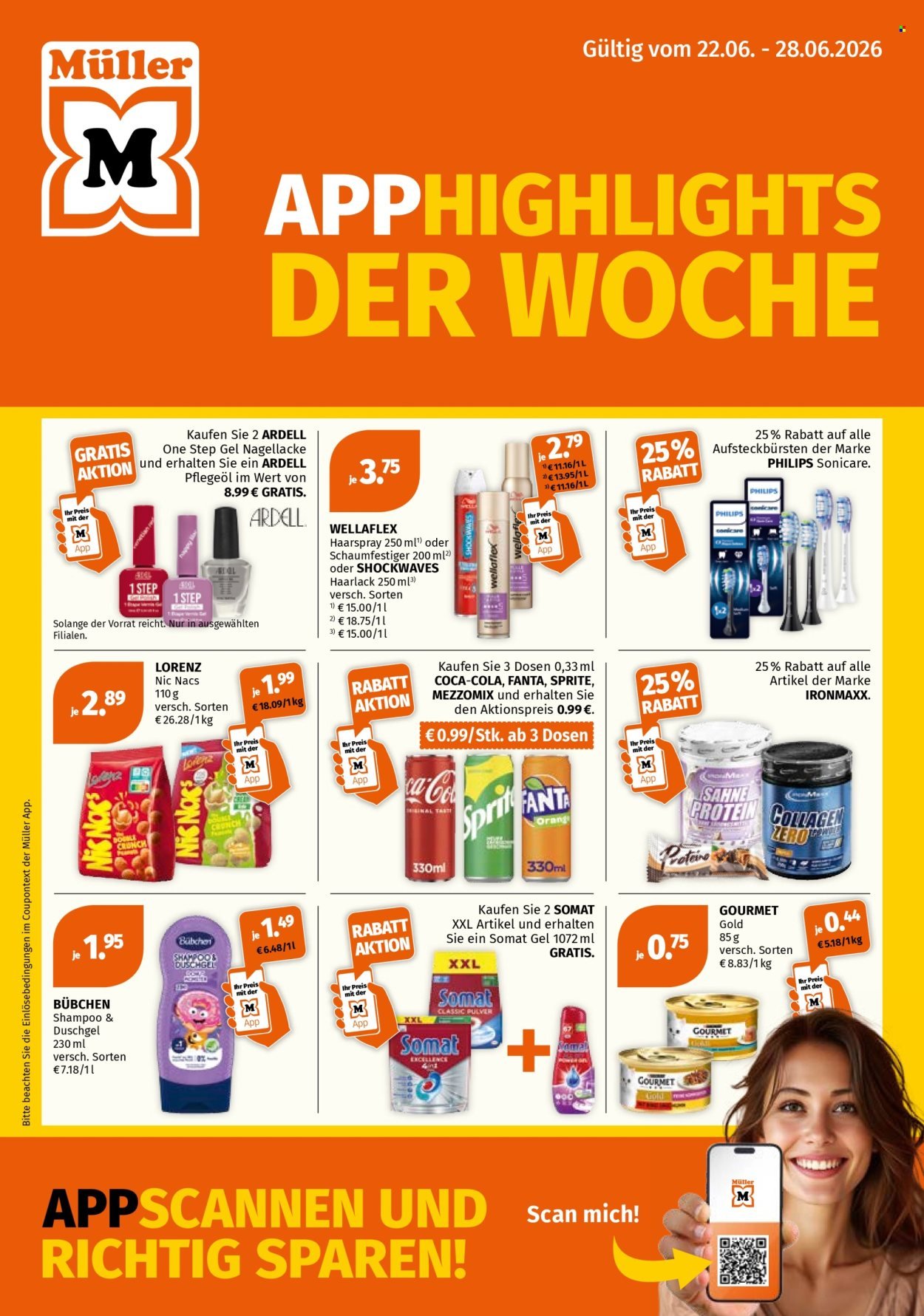 MÜLLER Flugblatt - Ab Montag, 22.6.2026