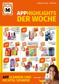 MÜLLER Flugblatt - Ab Montag, 22.6.2026