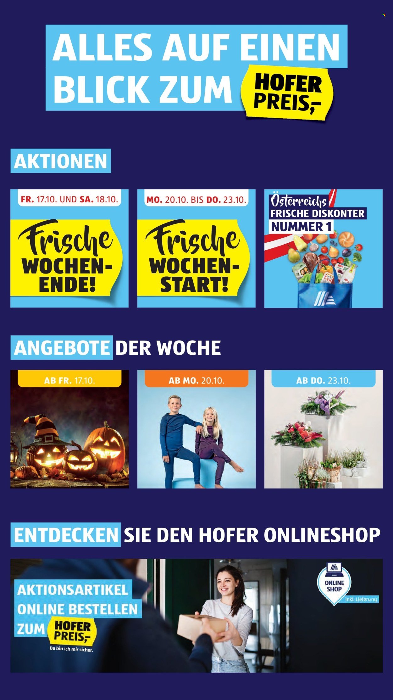 HOFER Flugblatt - Ab Freitag, 17.10.2025 (2025-10-17 - 2025-10-23)