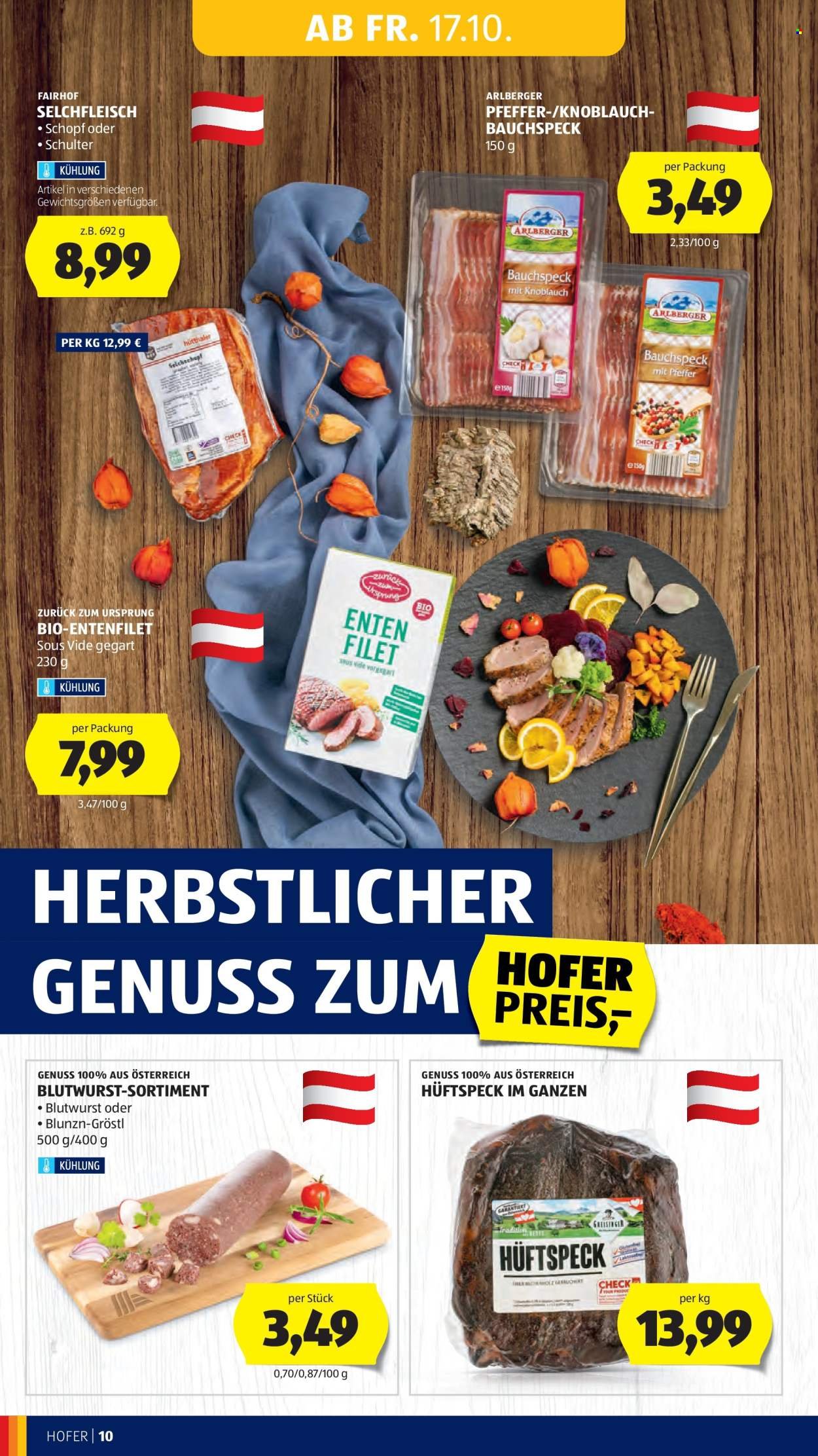 HOFER Flugblatt - Ab Freitag, 17.10.2025 (2025-10-17 - 2025-10-23)