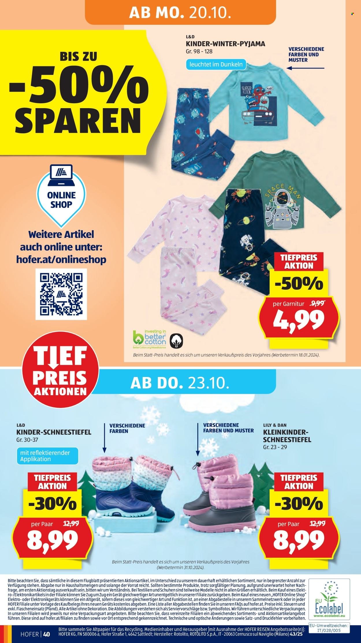 HOFER Flugblatt - Ab Freitag, 17.10.2025 (2025-10-17 - 2025-10-23)