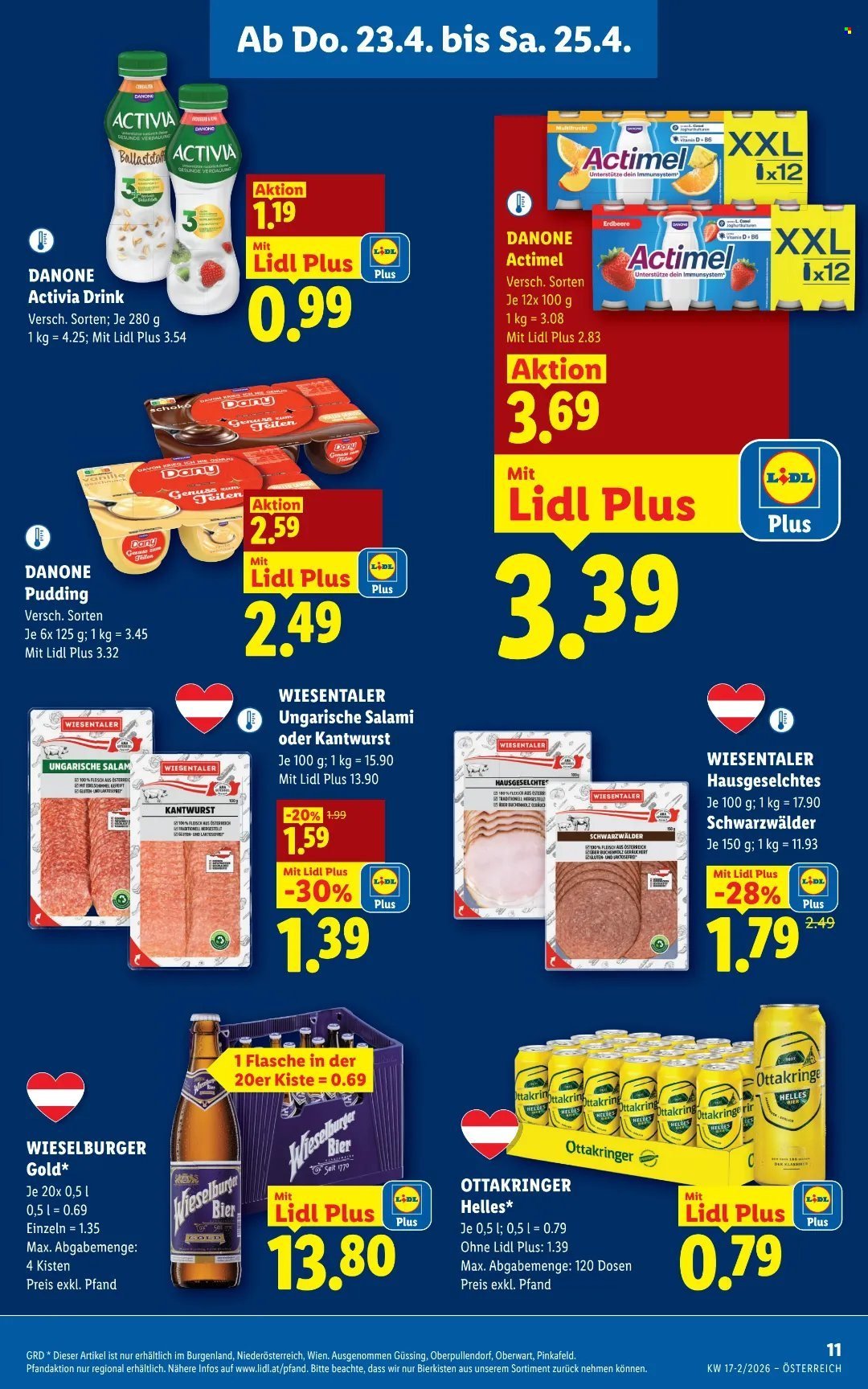 LIDL Flugblatt - Ab Donnerstag, 23.4.2026