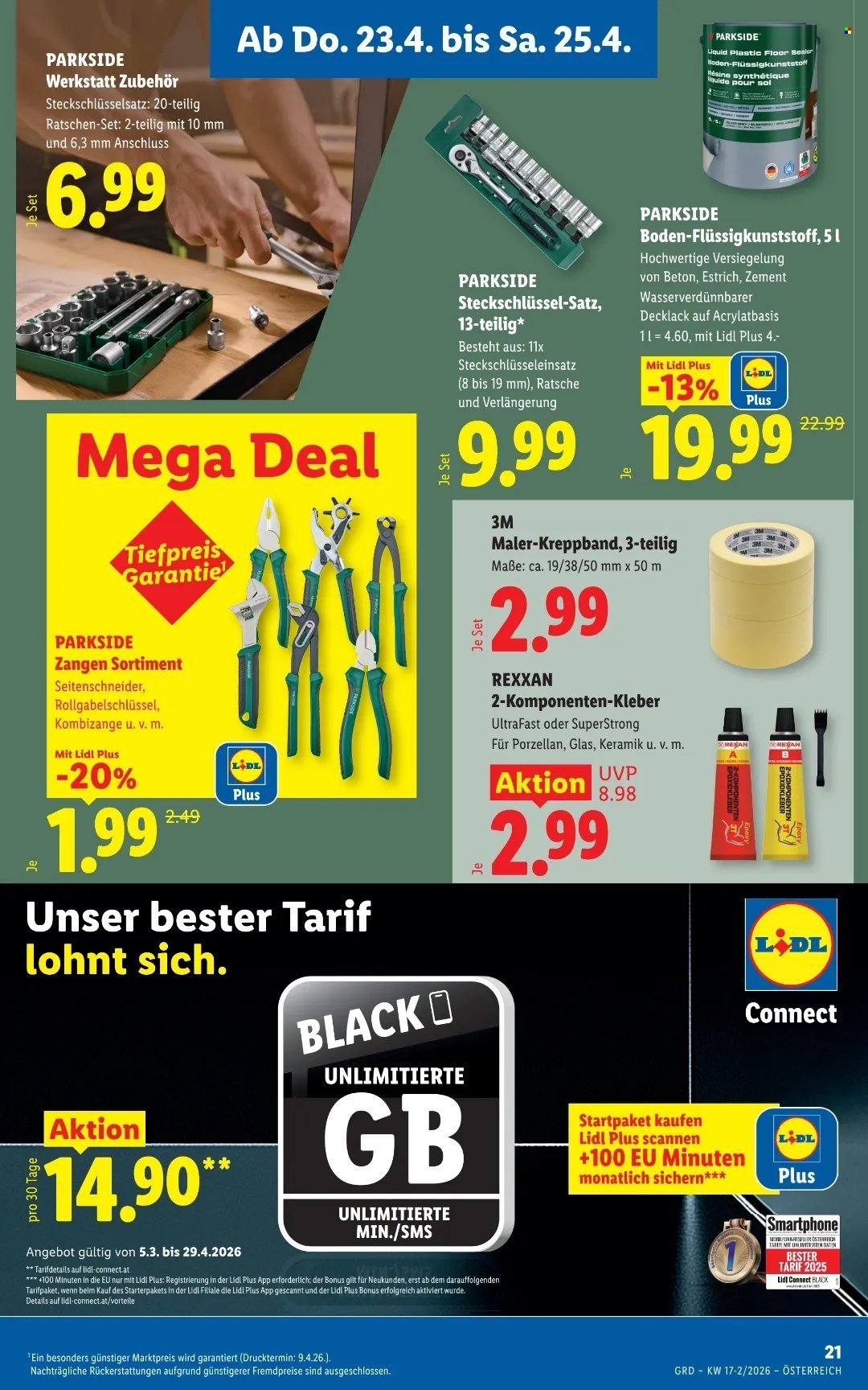 LIDL Flugblatt - Ab Donnerstag, 23.4.2026