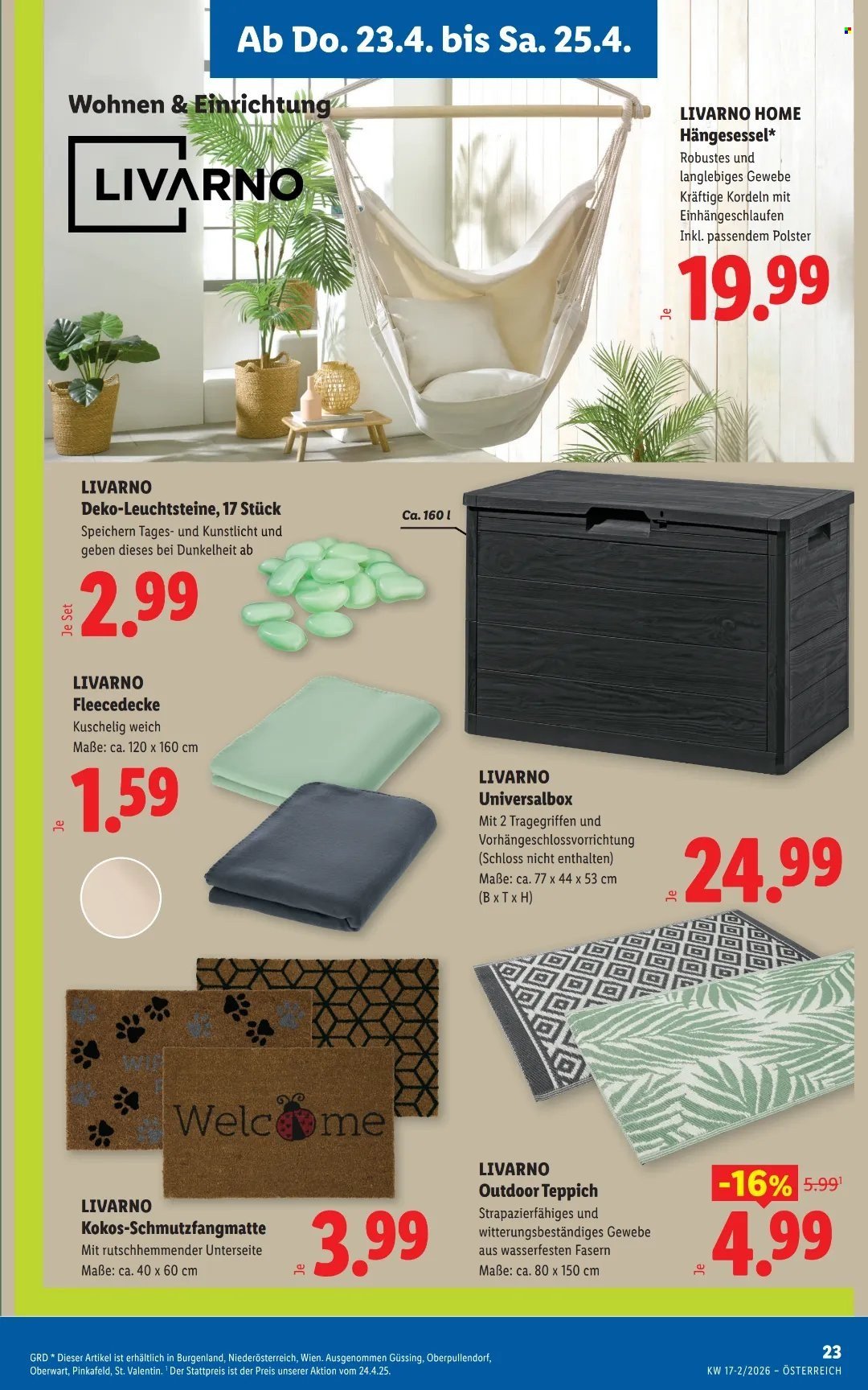 LIDL Flugblatt - Ab Donnerstag, 23.4.2026