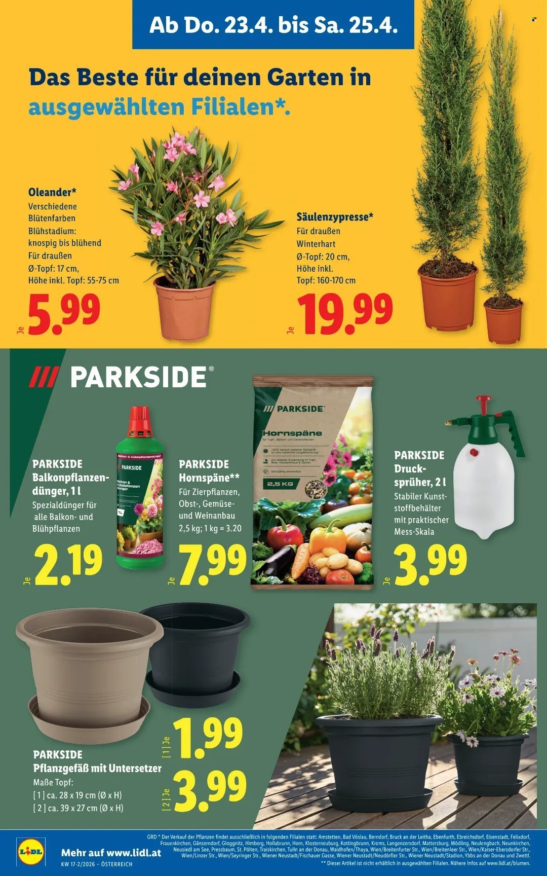 LIDL Flugblatt - Ab Donnerstag, 23.4.2026