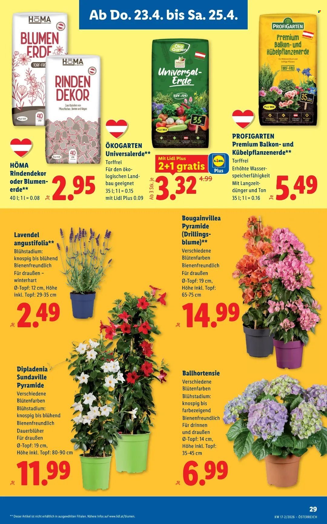 LIDL Flugblatt - Ab Donnerstag, 23.4.2026