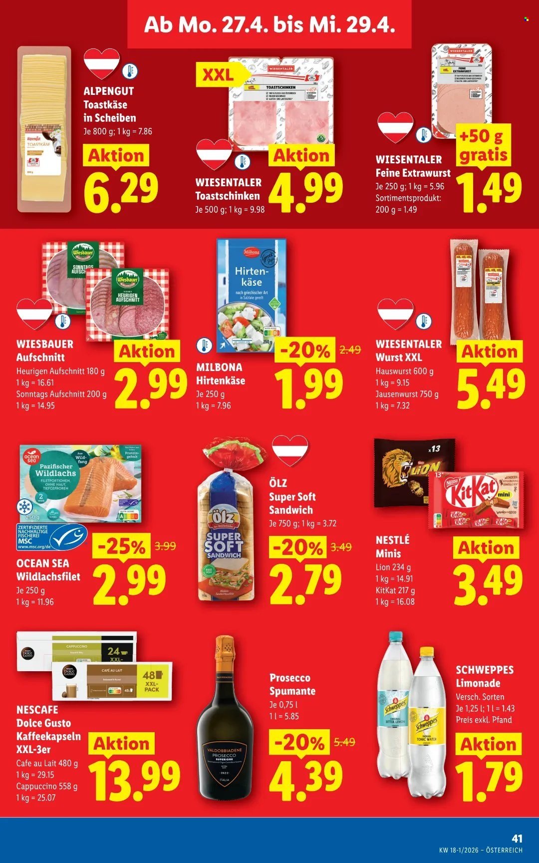 LIDL Flugblatt - Ab Donnerstag, 23.4.2026
