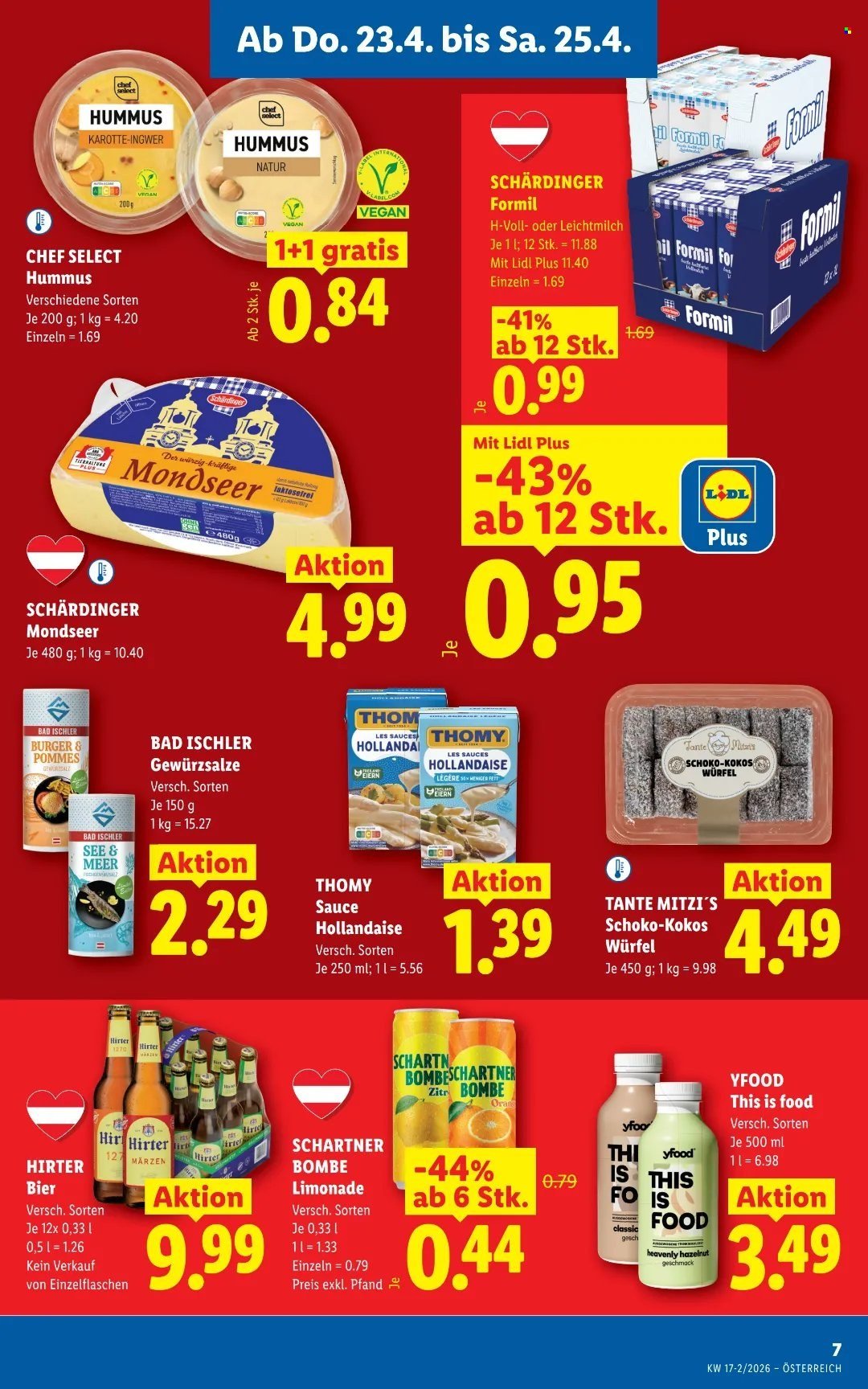 LIDL Flugblatt - Ab Donnerstag, 23.4.2026