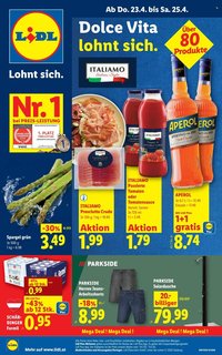 LIDL Flugblatt - Ab Donnerstag, 23.4.2026