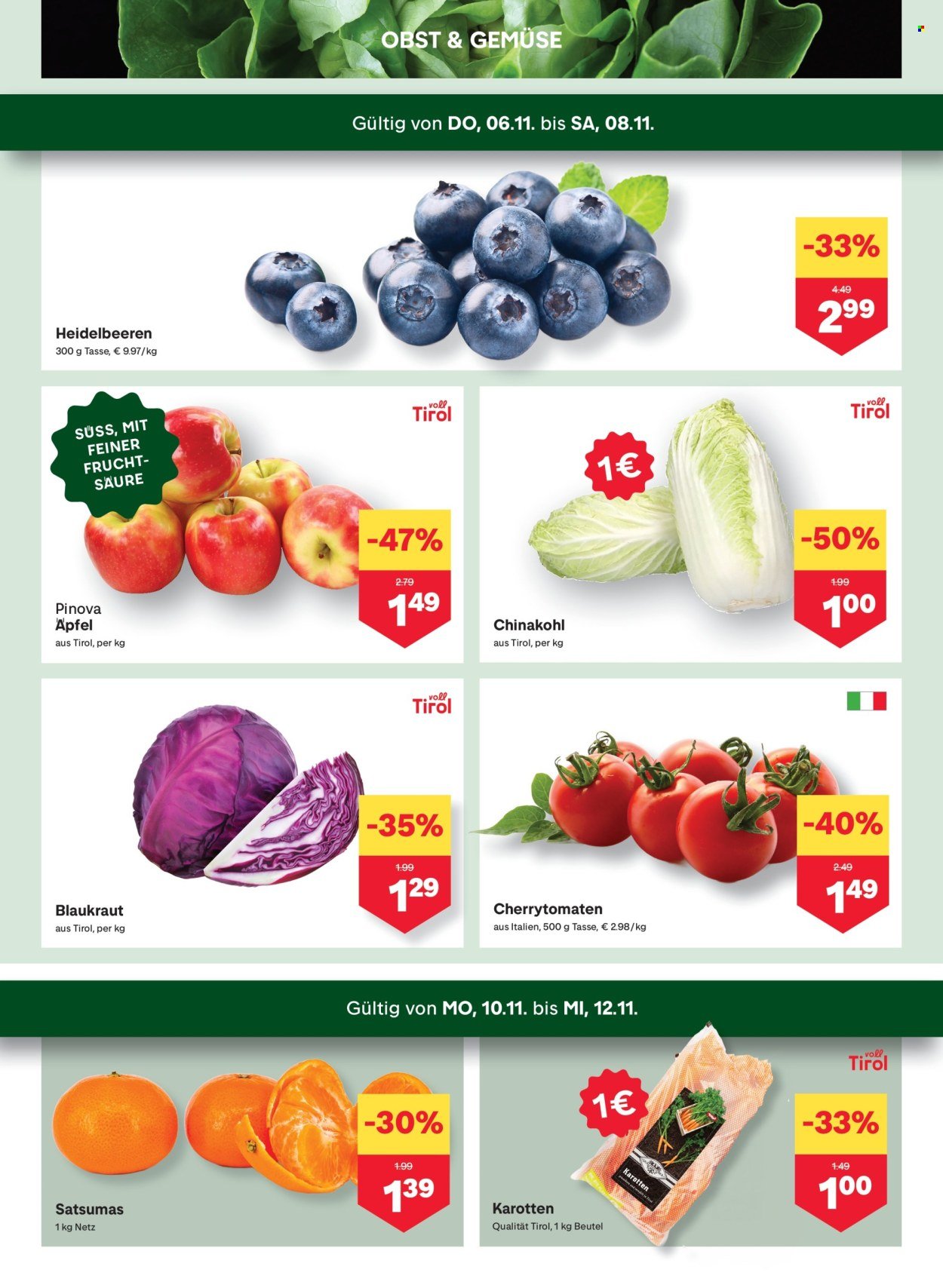 MPREIS Flugblatt - Ab Donnerstag, 6.11.2025 (2025-11-06 - 2025-11-12) | 2