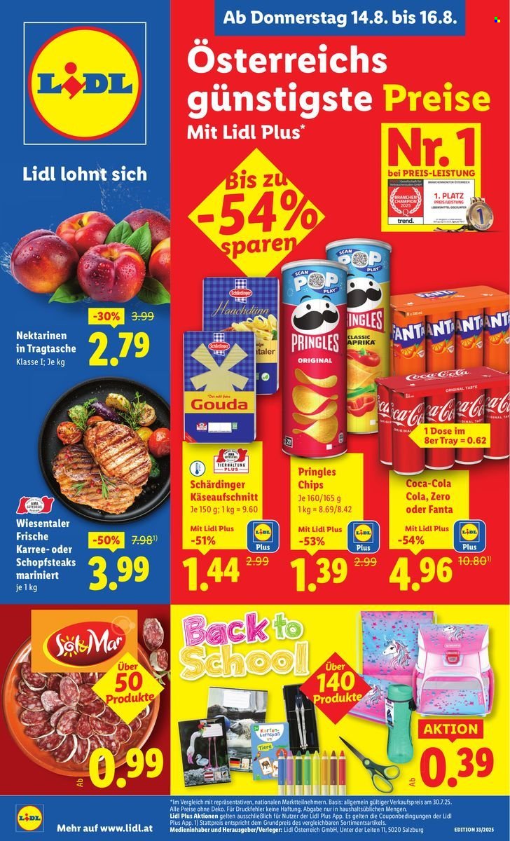 LIDL Flugblatt - Ab Donnerstag, 14.8.2025 (2025-08-14 - 2025-08-20)