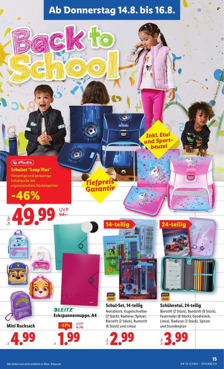 LIDL Flugblatt - Ab Donnerstag, 14.8.2025 (2025-08-14 - 2025-08-20)