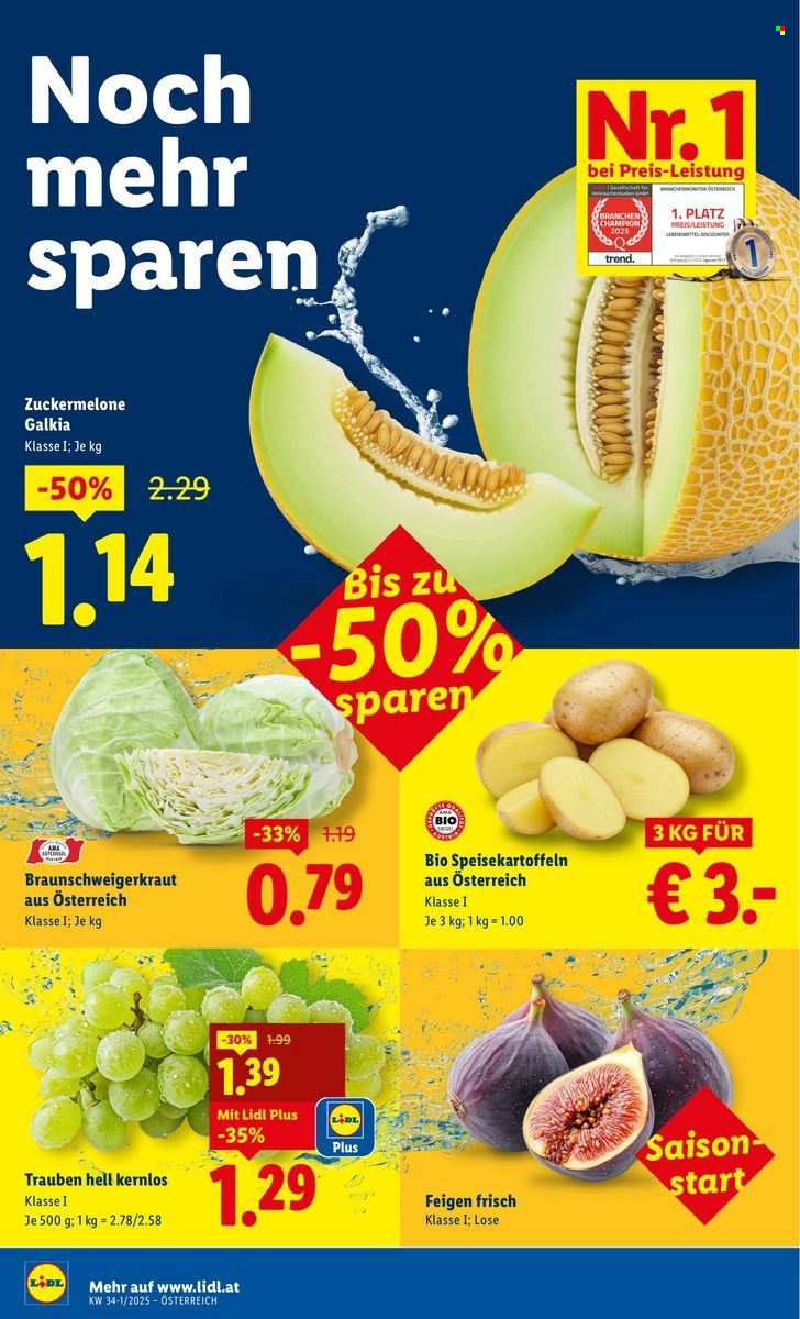 LIDL Flugblatt - Ab Donnerstag, 14.8.2025 (2025-08-14 - 2025-08-20)