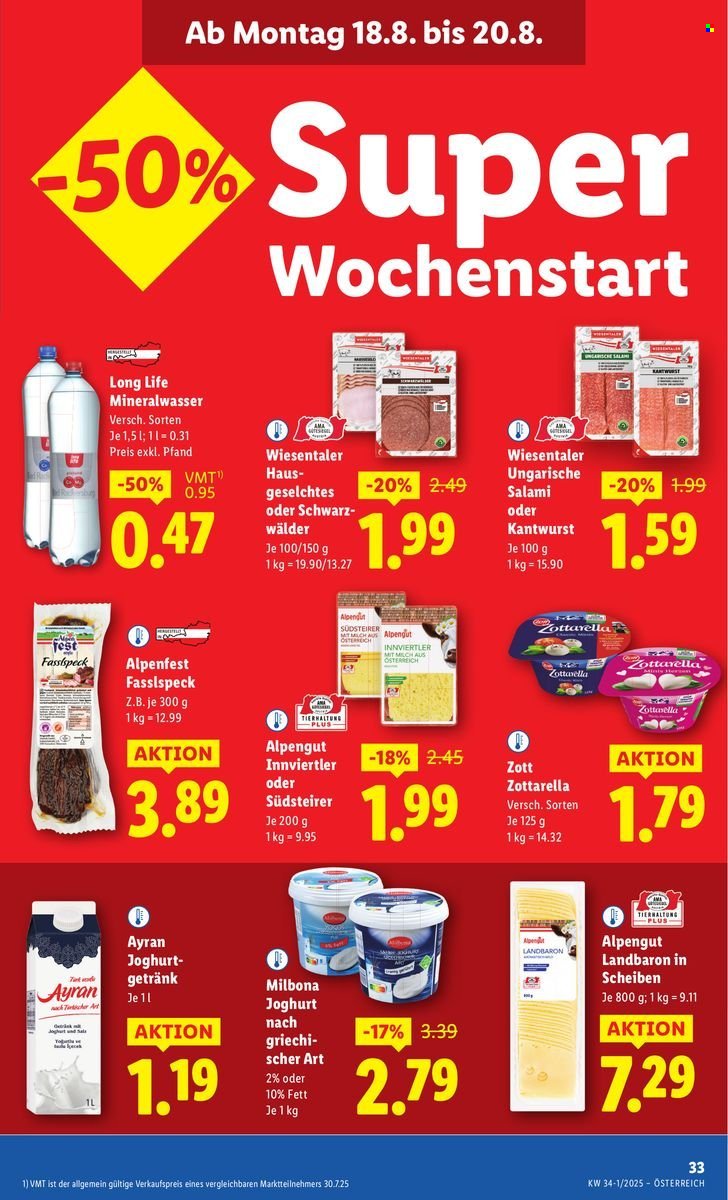 LIDL Flugblatt - Ab Donnerstag, 14.8.2025 (2025-08-14 - 2025-08-20)