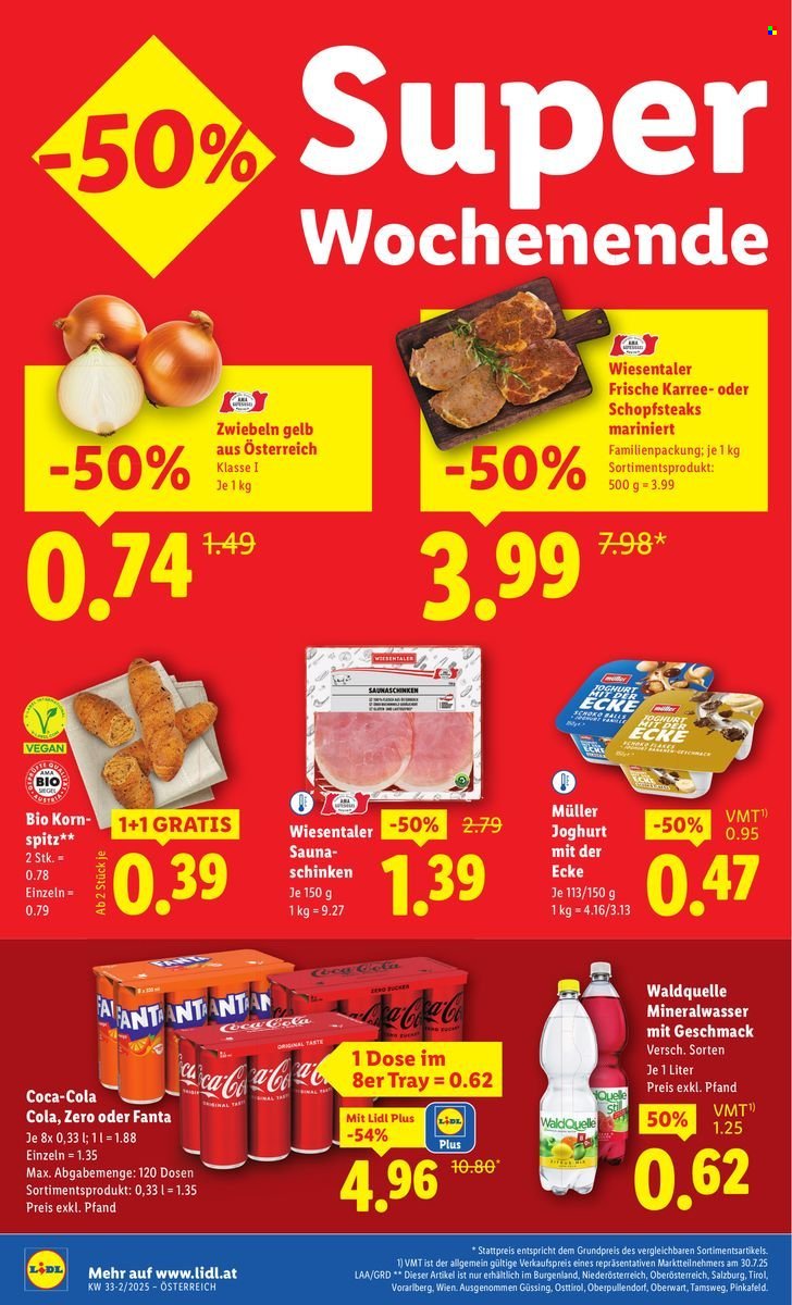 LIDL Flugblatt - Ab Donnerstag, 14.8.2025 (2025-08-14 - 2025-08-20)