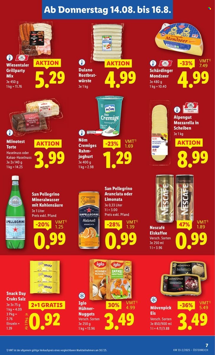 LIDL Flugblatt - Ab Donnerstag, 14.8.2025 (2025-08-14 - 2025-08-20)