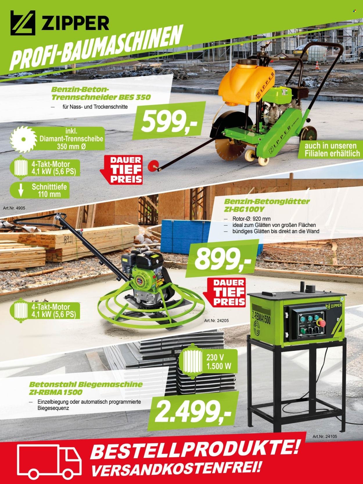 ZGONC Flugblatt - Frühjahrsauftakt Garten & Pool