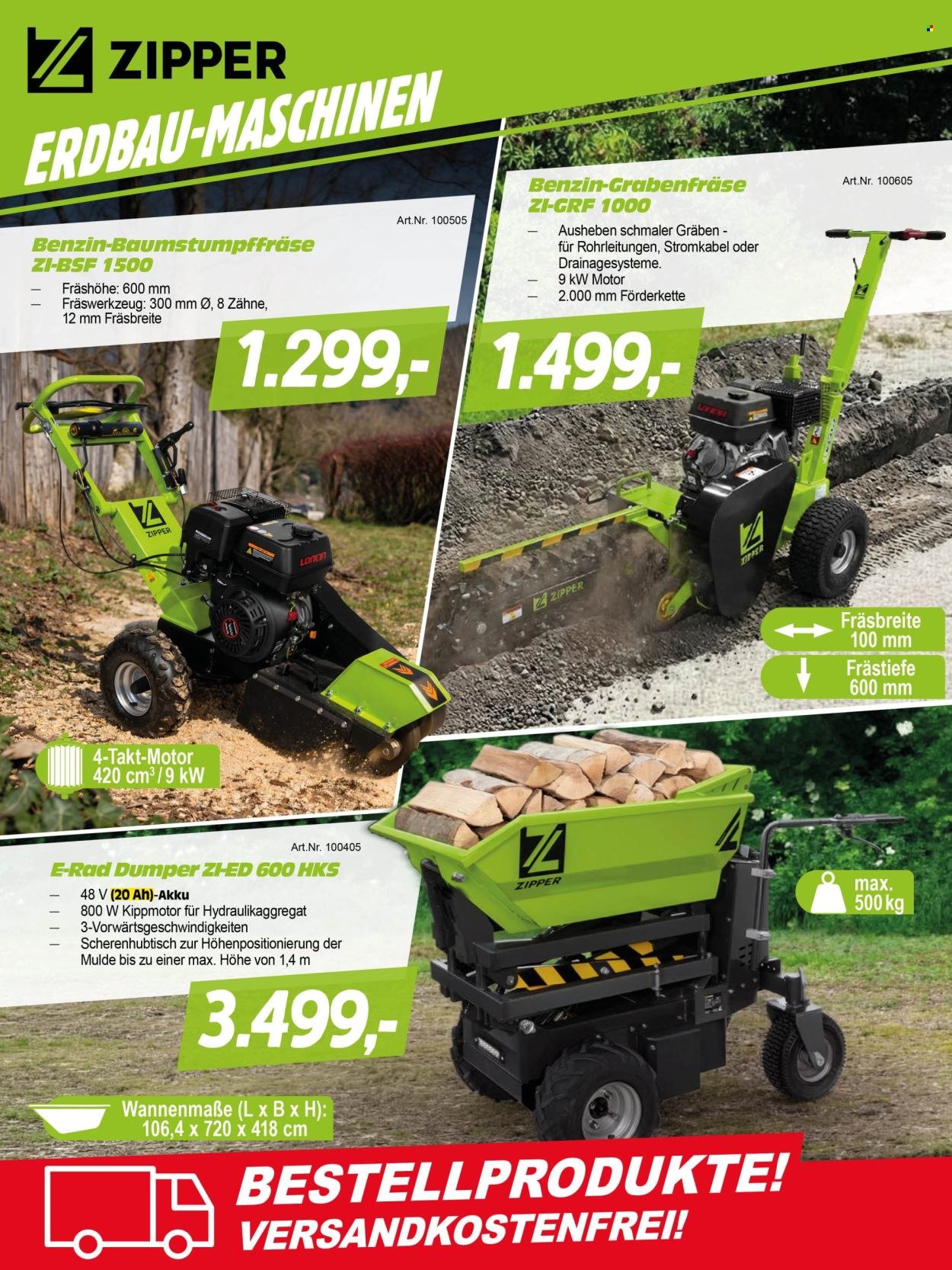 ZGONC Flugblatt - Frühjahrsauftakt Garten & Pool