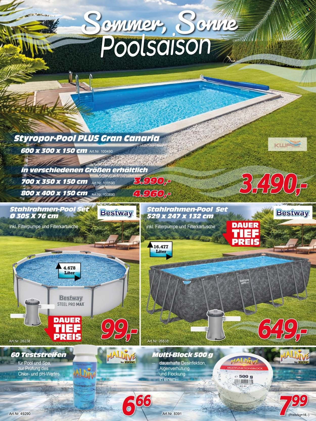 ZGONC Flugblatt - Frühjahrsauftakt Garten & Pool