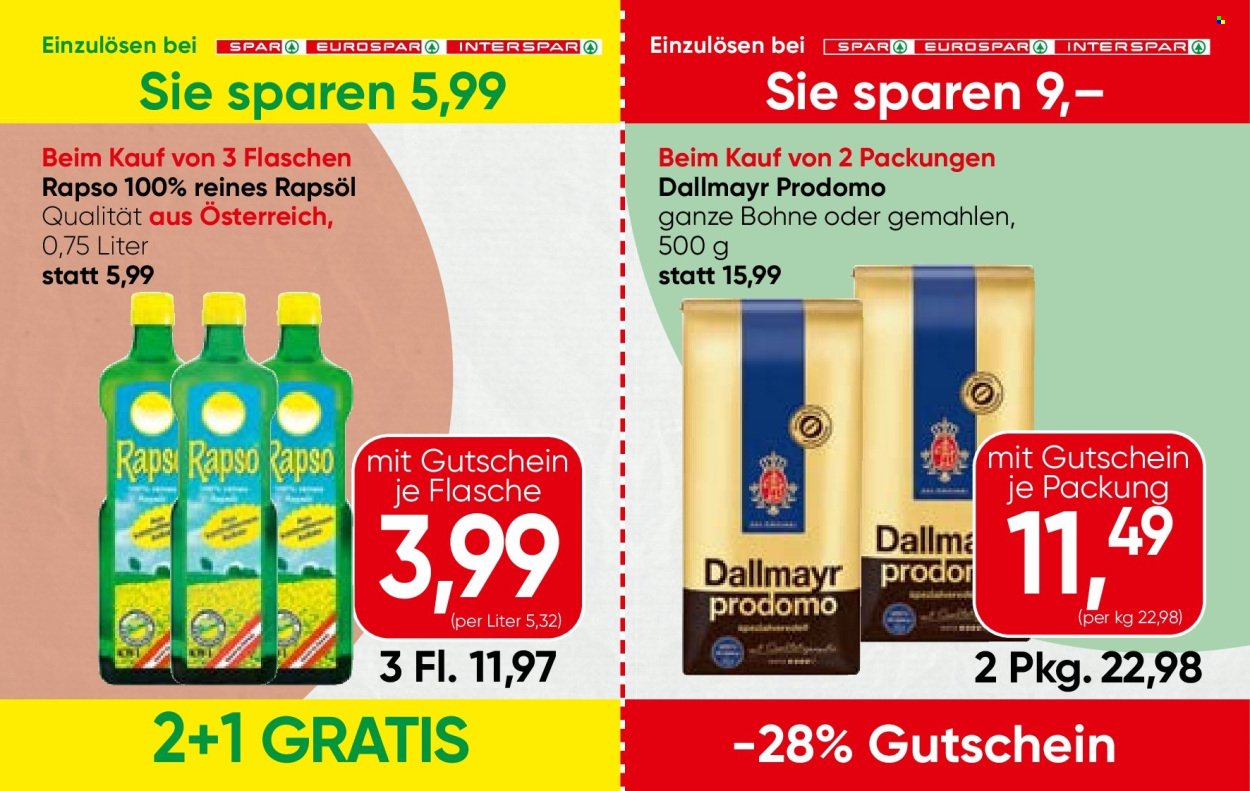 EUROSPAR Flugblatt - Gutscheinheft KW 02