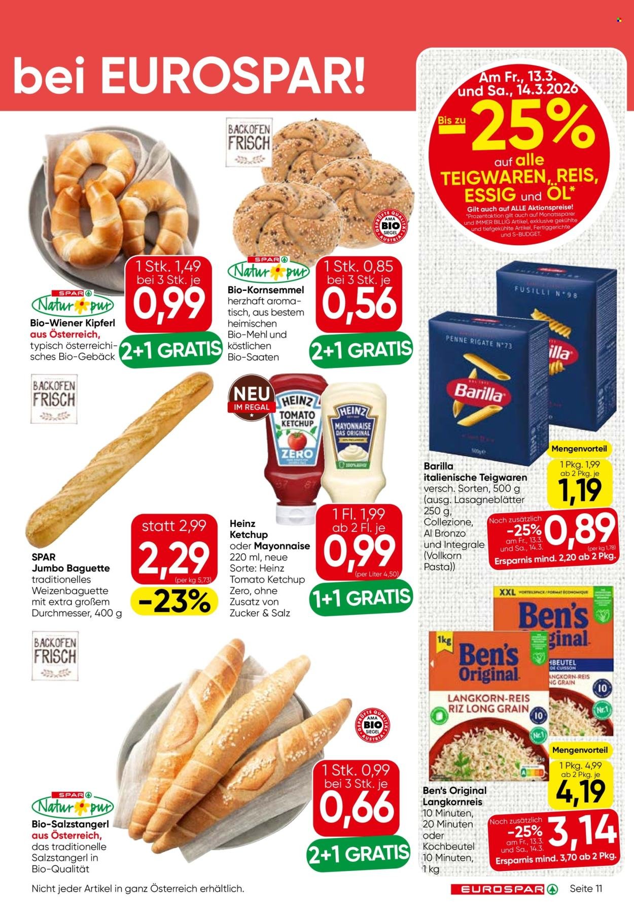 SPAR Flugblatt - Gourmet