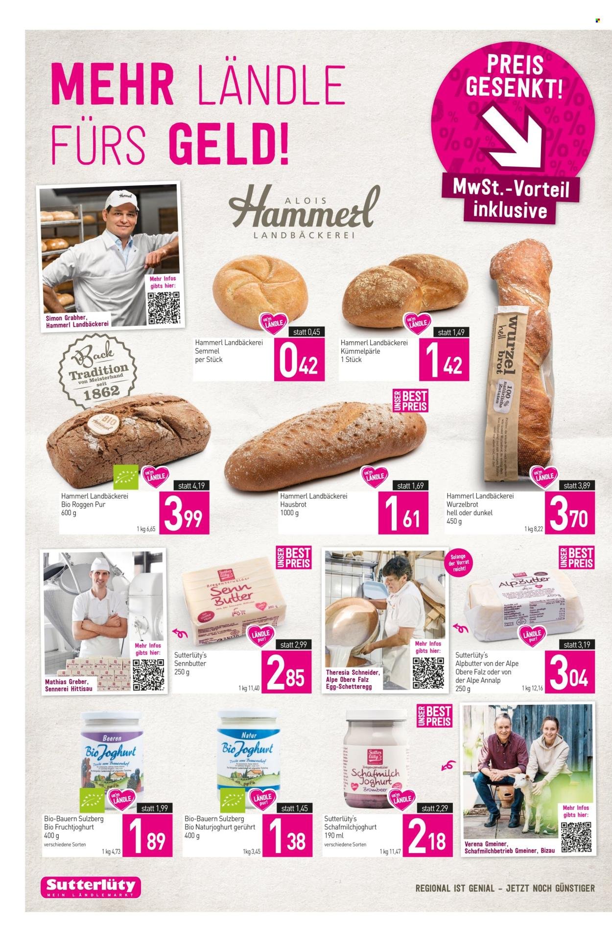 SUTTERLÜTY Flugblatt - Ab Donnerstag, 2.7.2026