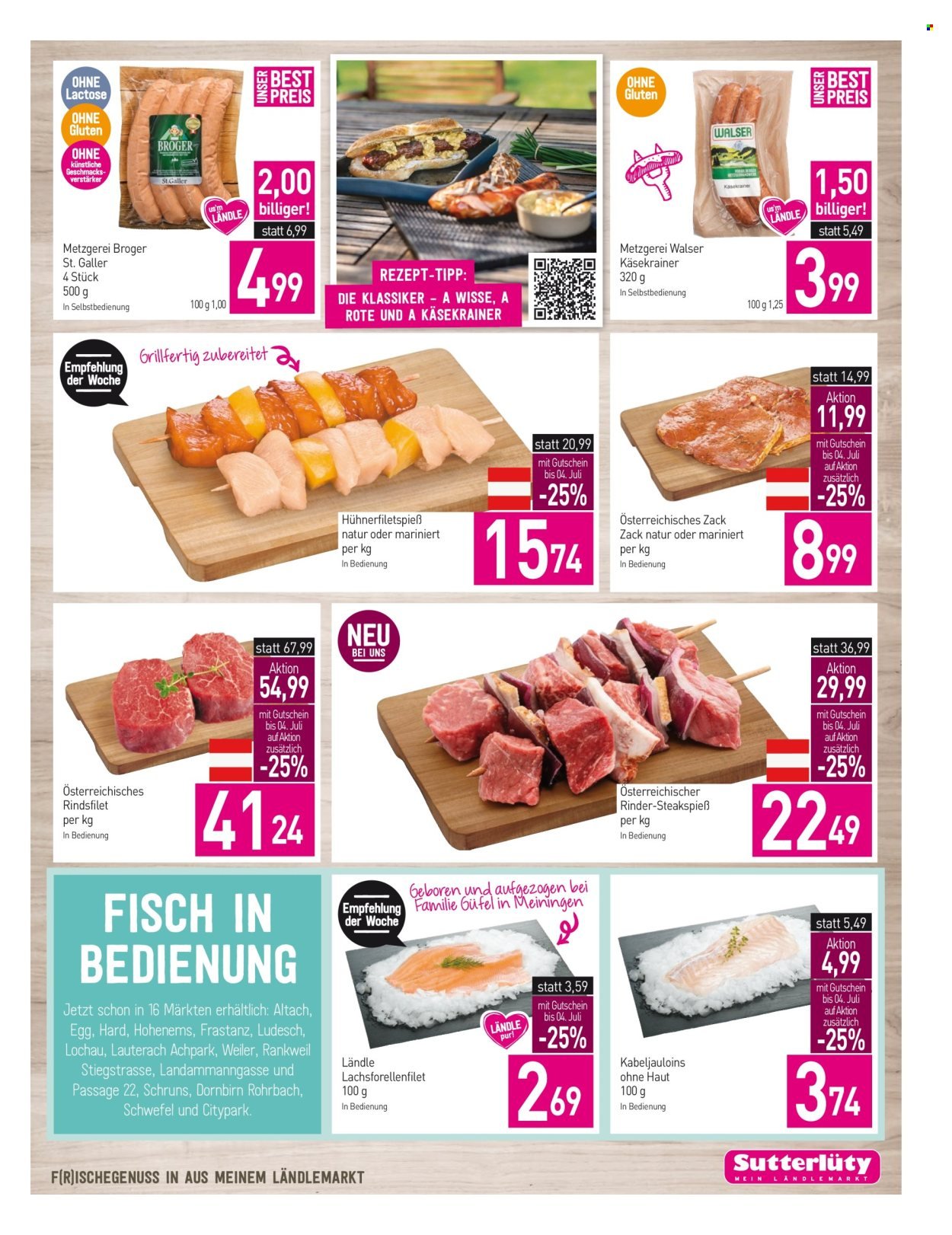 SUTTERLÜTY Flugblatt - Ab Donnerstag, 2.7.2026