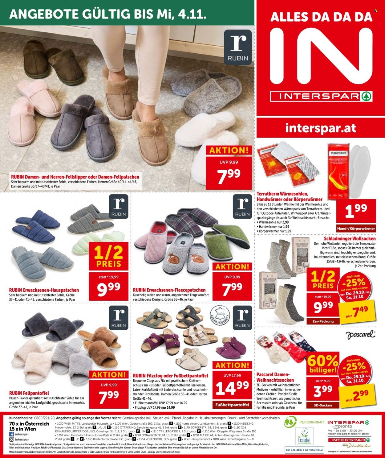 INTERSPAR Flugblatt - Ab Donnerstag, 29.10.2026