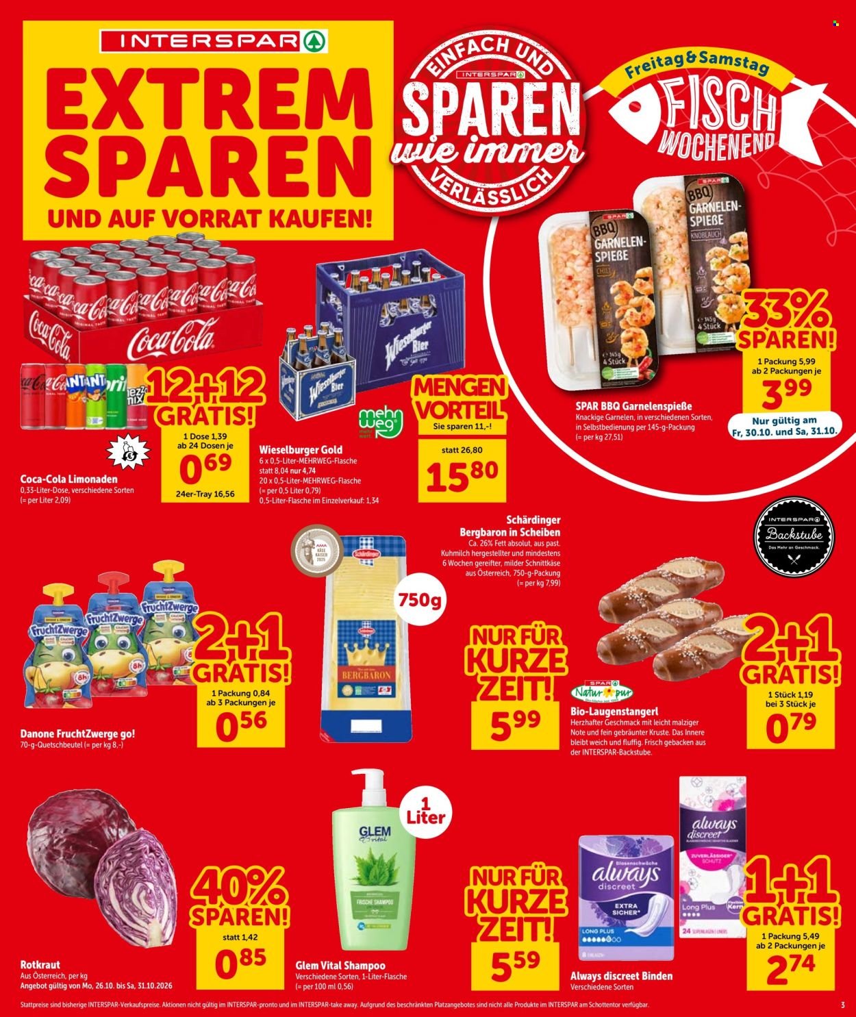 INTERSPAR Flugblatt - Ab Donnerstag, 29.10.2026
