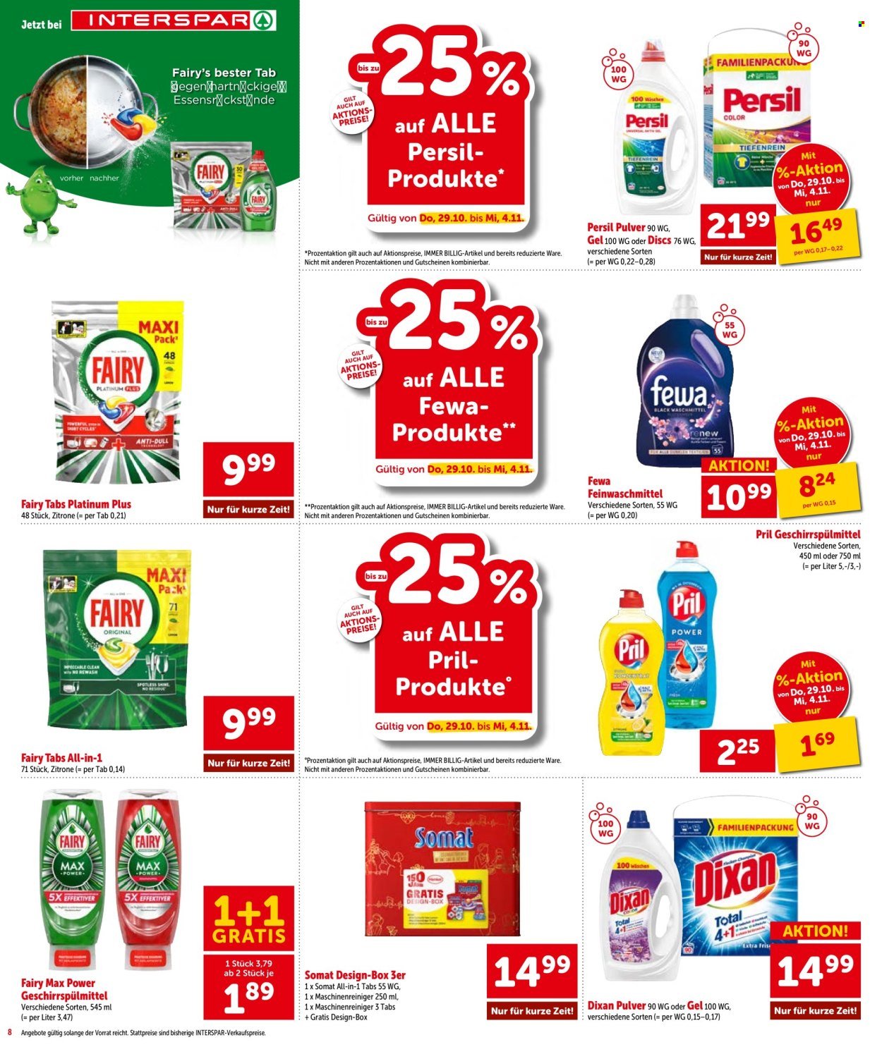 INTERSPAR Flugblatt - Ab Donnerstag, 29.10.2026