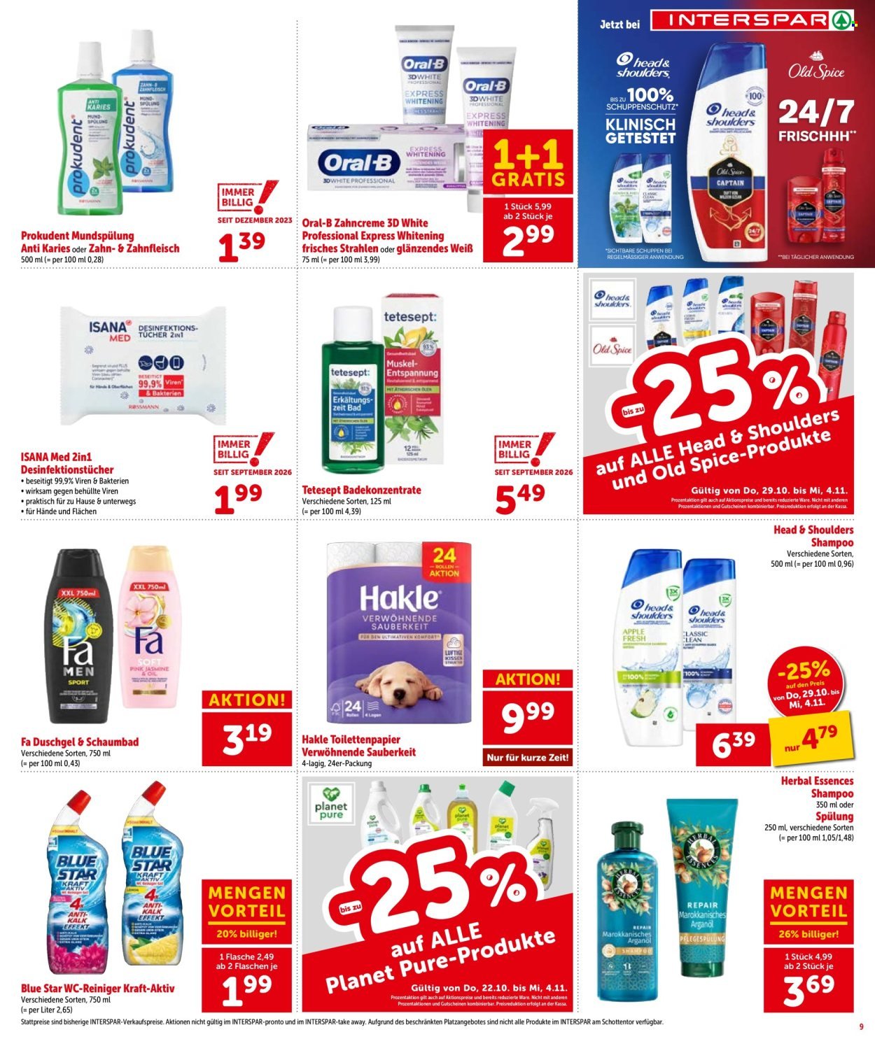 INTERSPAR Flugblatt - Ab Donnerstag, 29.10.2026