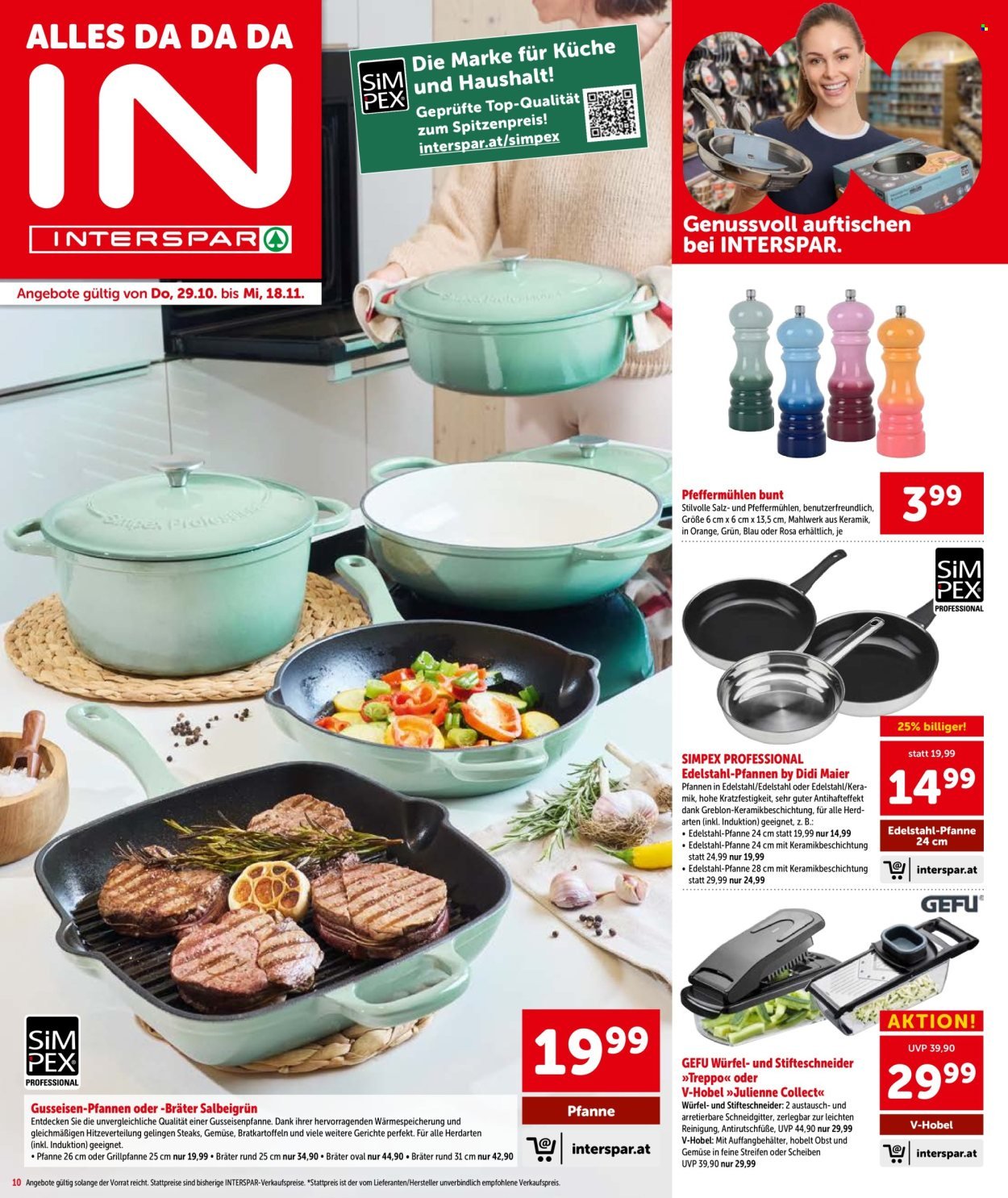 INTERSPAR Flugblatt - Ab Donnerstag, 29.10.2026