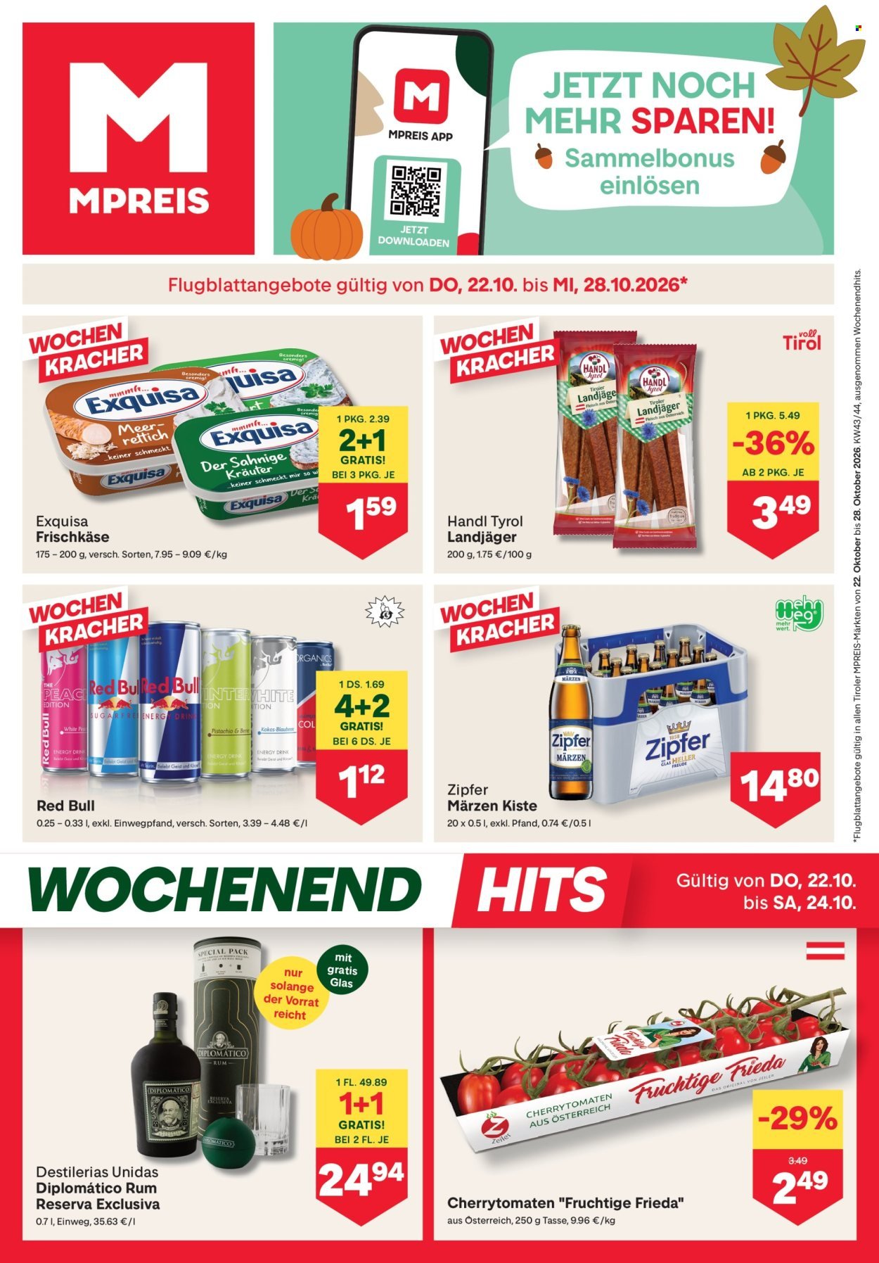 MPREIS Flugblatt - Ab Donnerstag, 22.10.2026