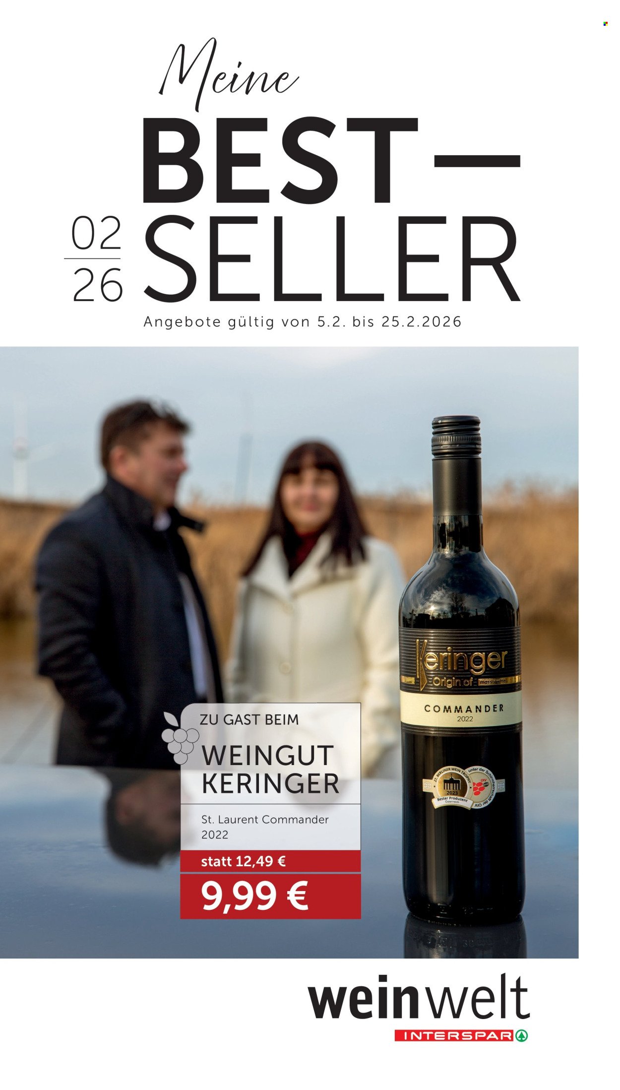 INTERSPAR Flugblatt - Weinwelt Bestseller 02 2026