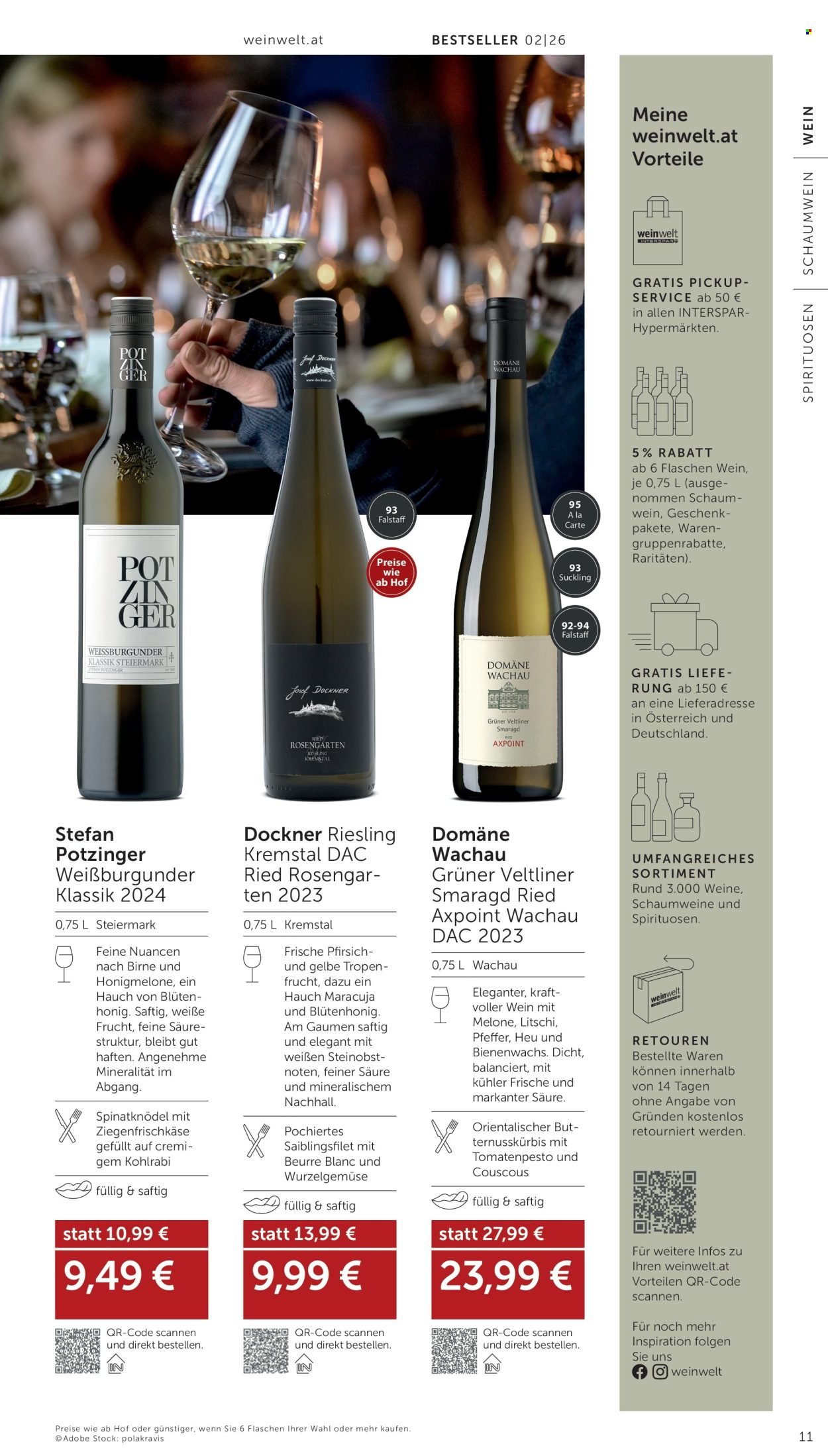 INTERSPAR Flugblatt - Weinwelt Bestseller 02 2026