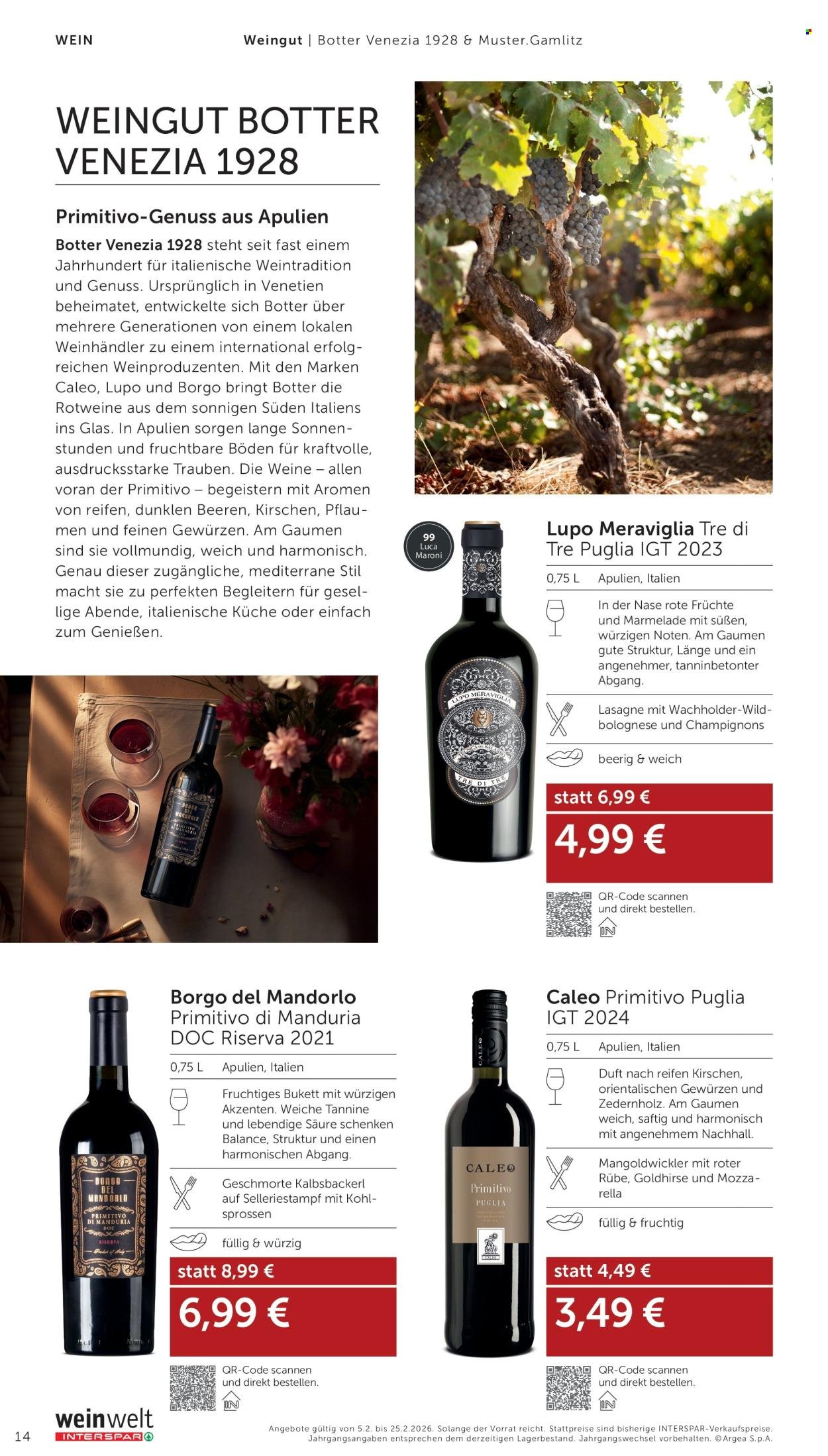 INTERSPAR Flugblatt - Weinwelt Bestseller 02 2026